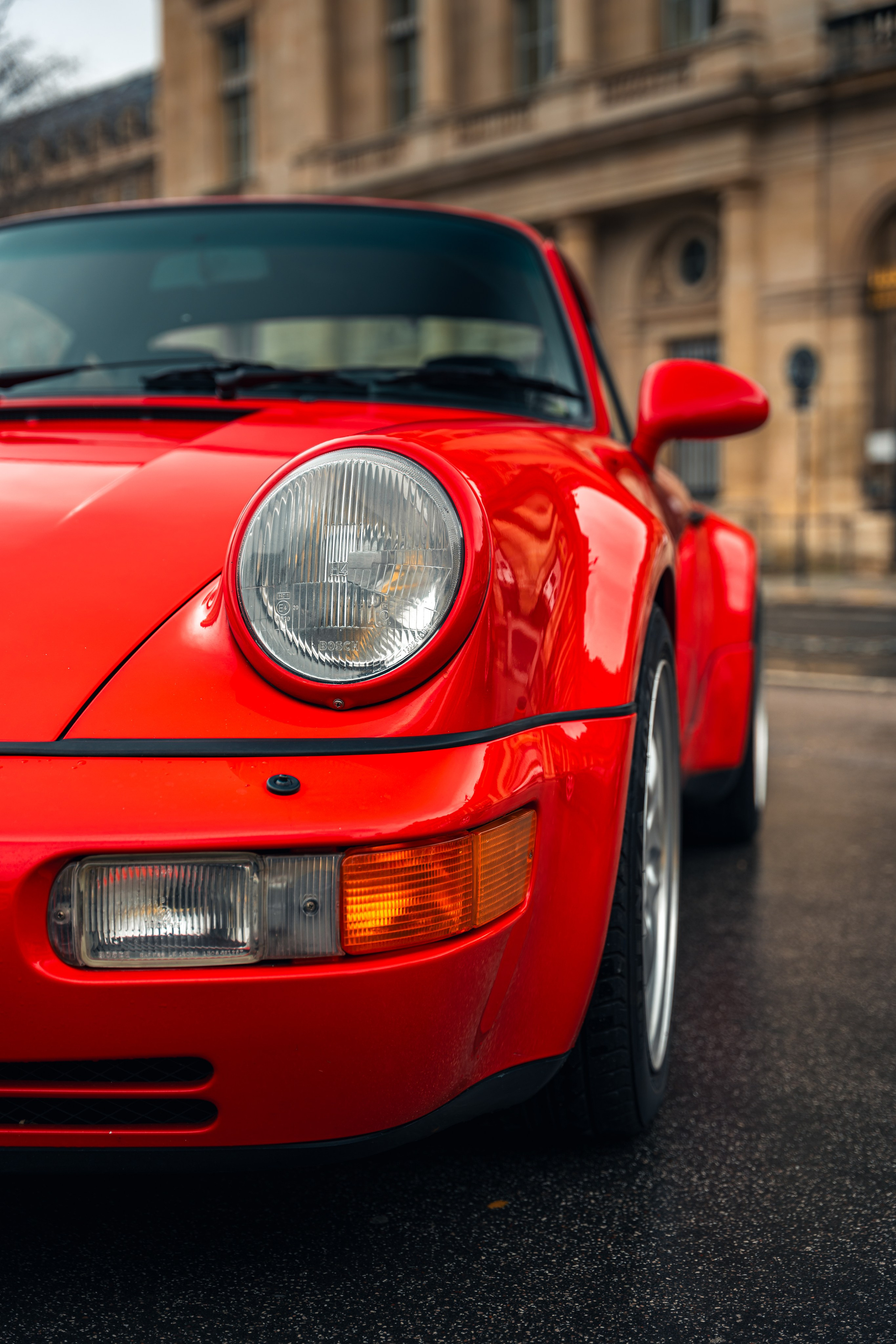 Porsches 964 Turbo. Photographe de voitures à Paris — Vitalii Motruk