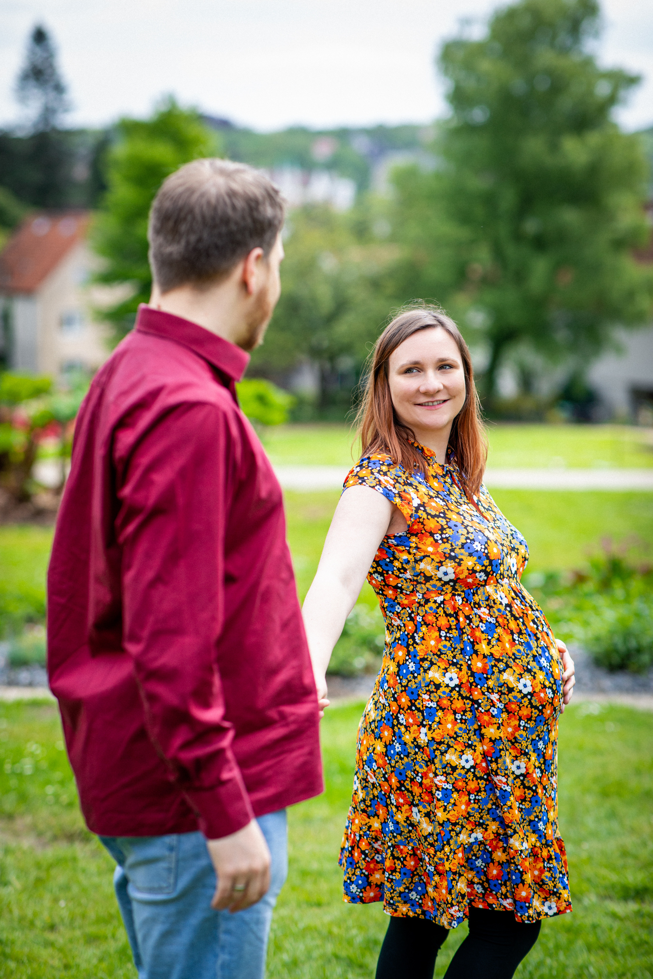 Botanischer Garten Bielefeld. Hochzeitfotograf in Bielefeld