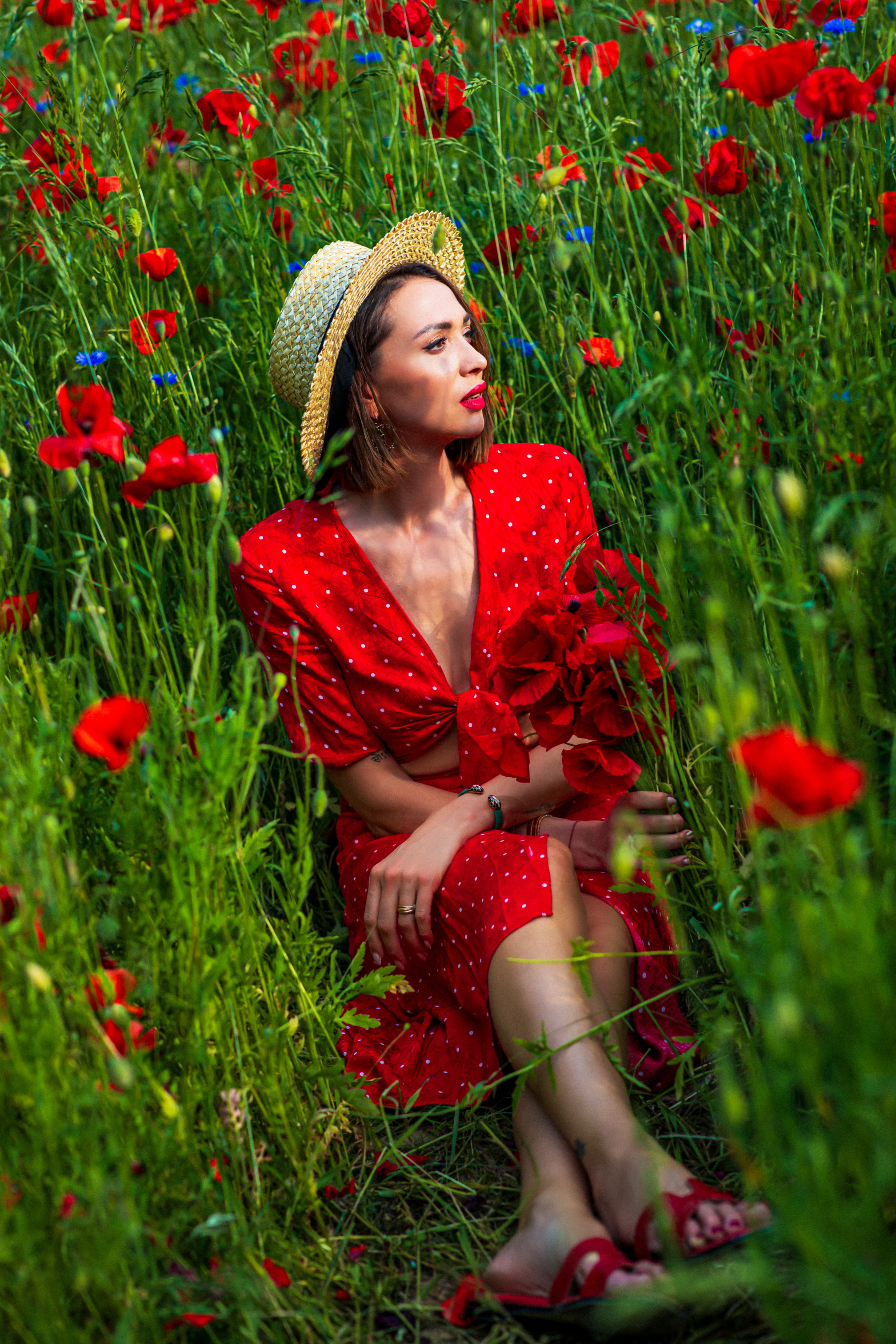 Mohnfeld. Hochzeitfotograf in Bielefeld