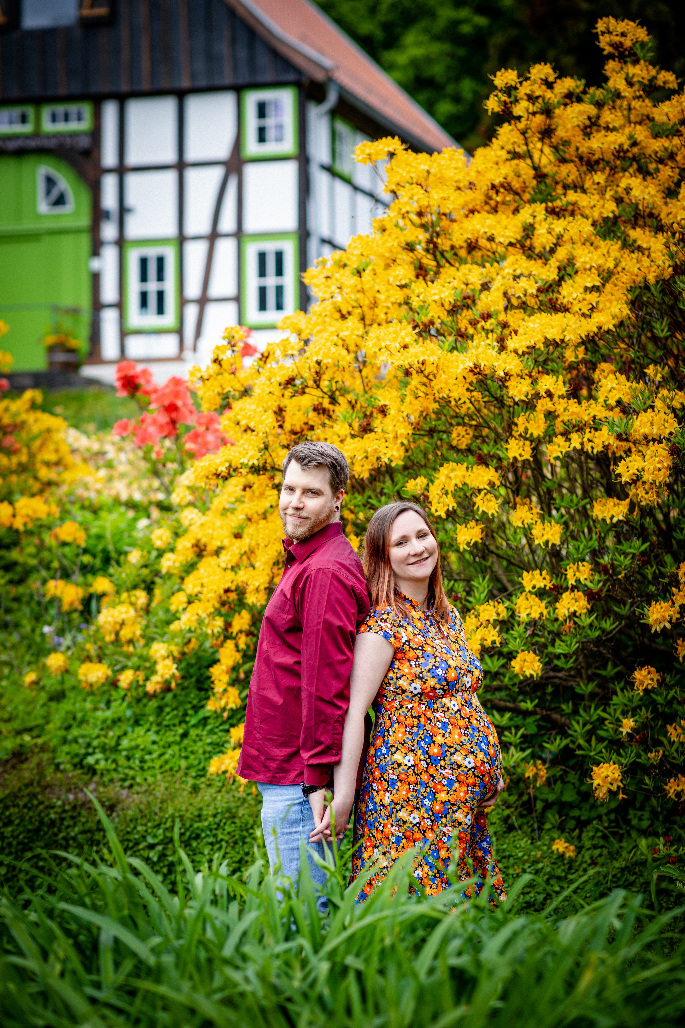 Botanischer Garten Bielefeld. Hochzeitfotograf in Bielefeld
