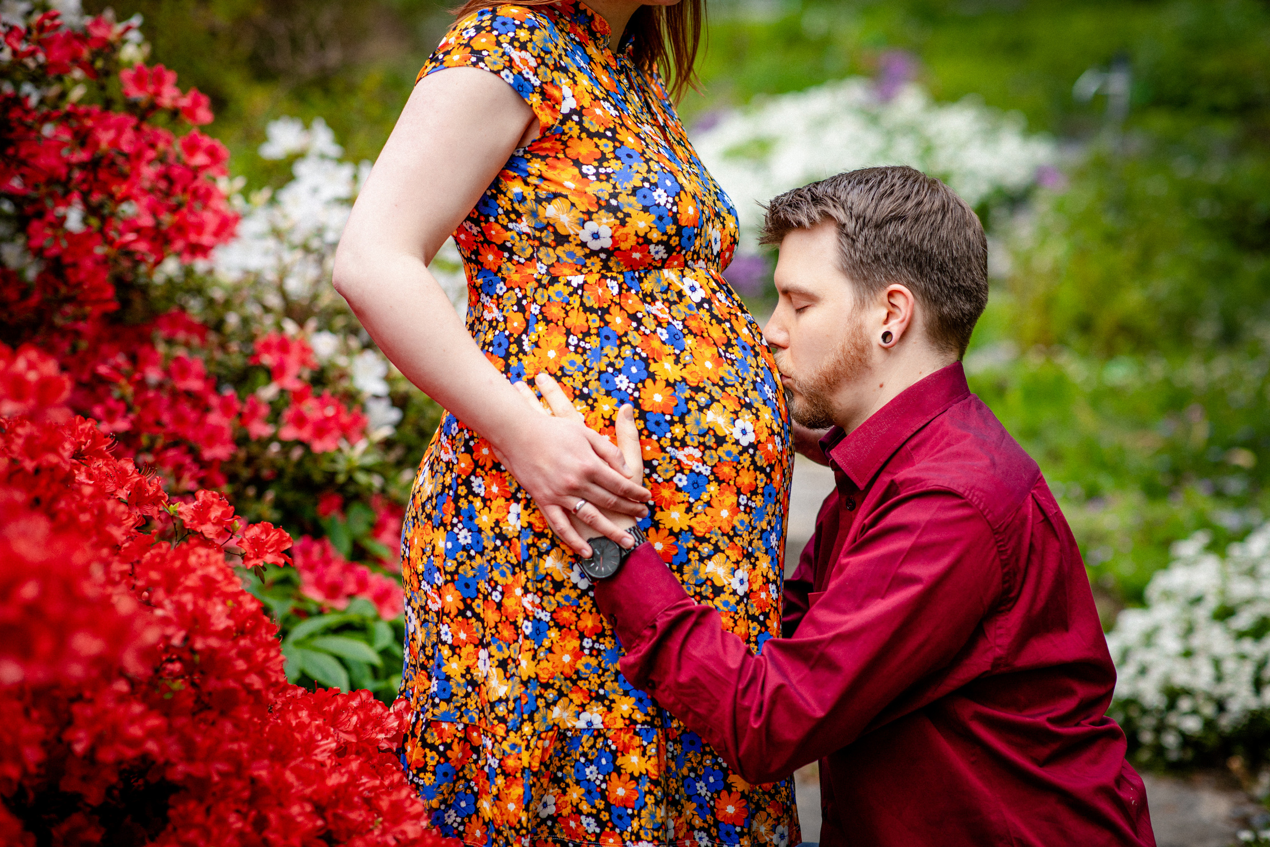 Botanischer Garten Bielefeld. Hochzeitfotograf in Bielefeld
