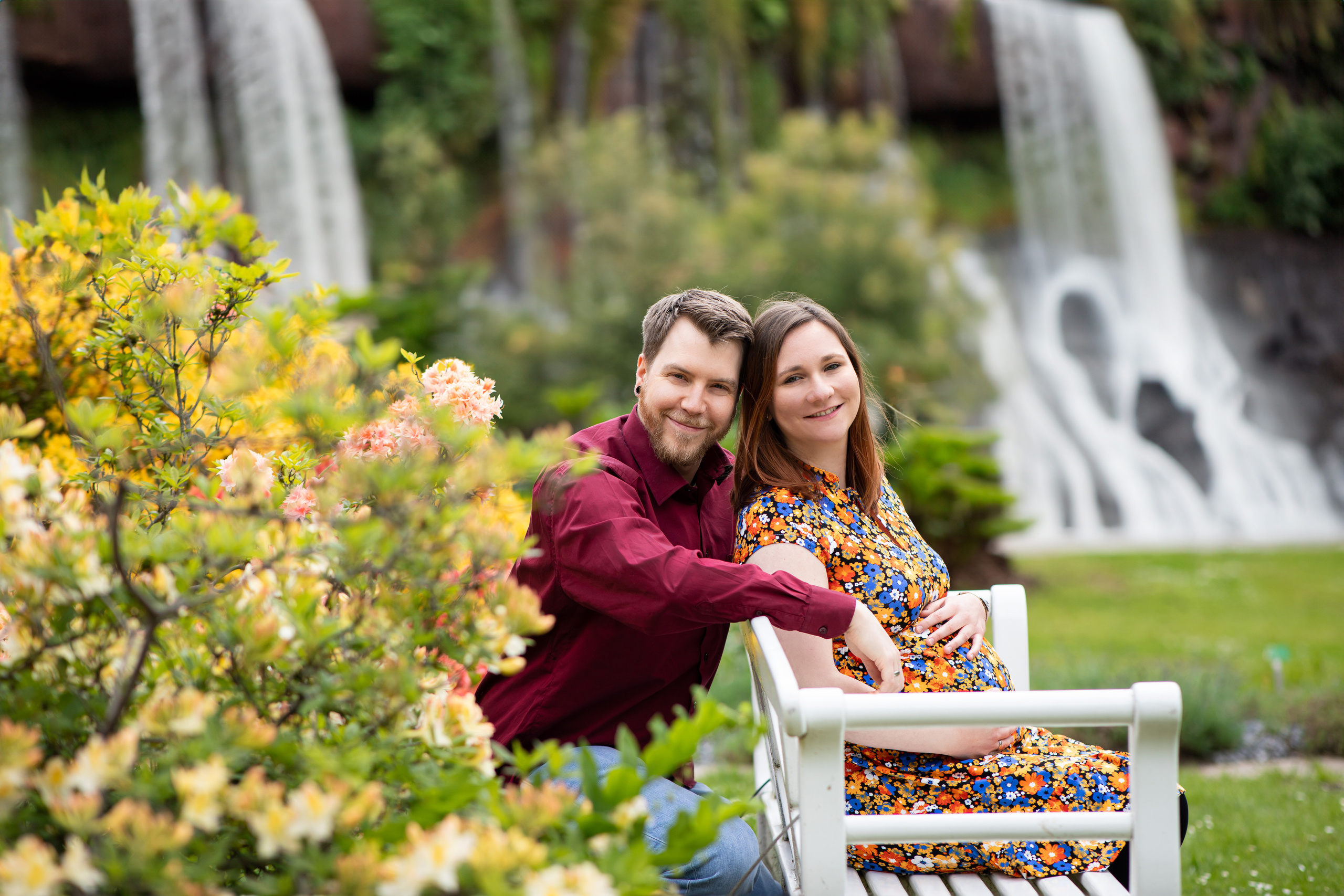 Botanischer Garten Bielefeld. Hochzeitfotograf in Bielefeld