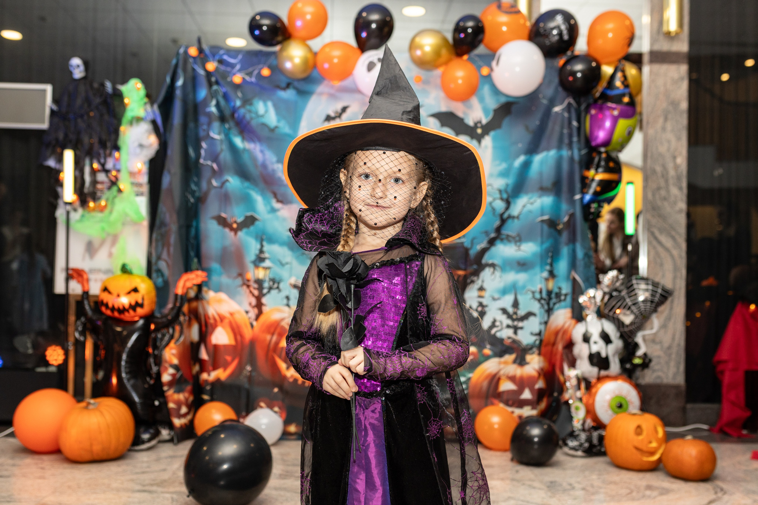 Leo dance studio Helloween 2025. Семейный и детский фотограф в Варшаве Мила Бобровская