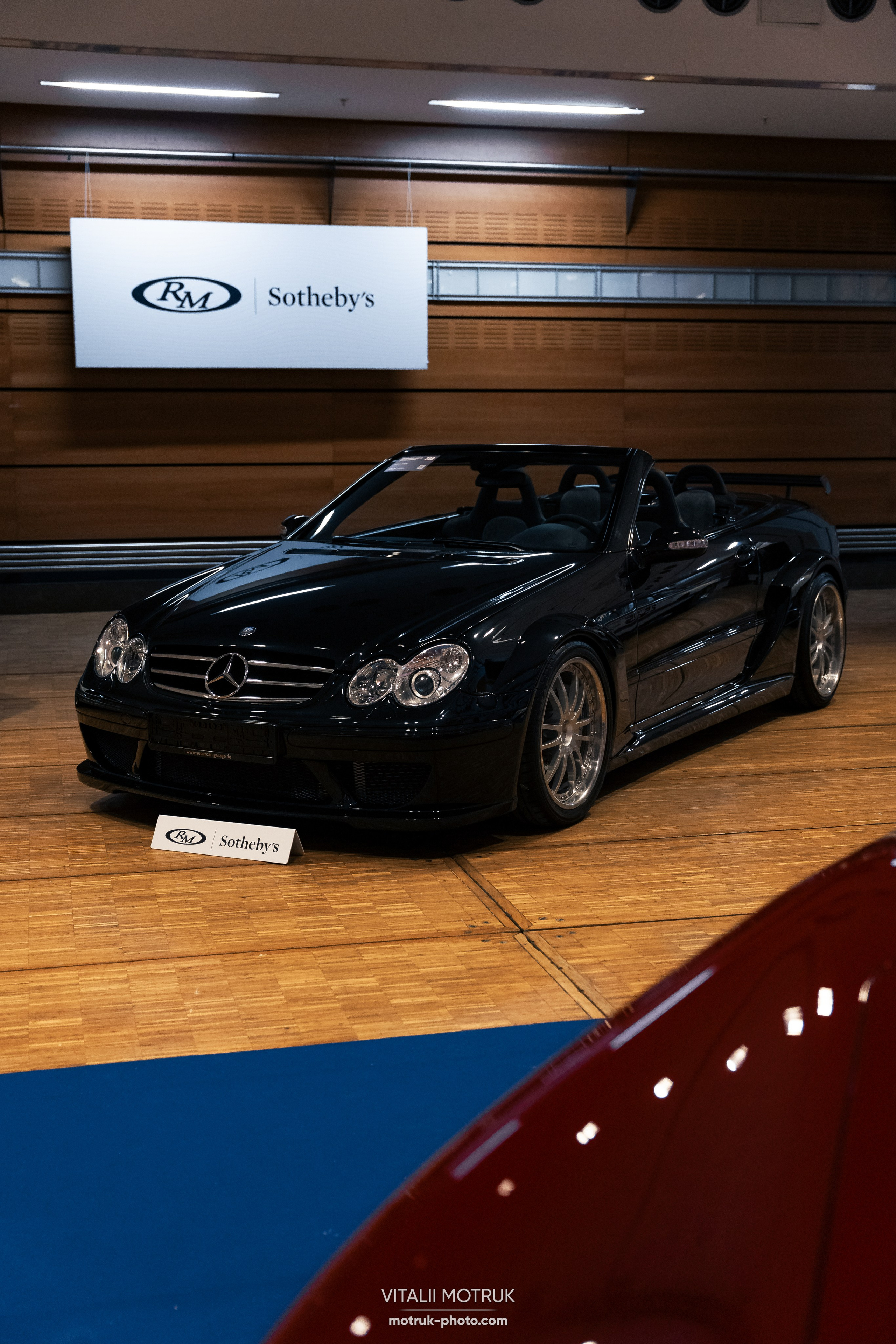 RM Sothebys 2025. Photographe de voitures à Paris — Vitalii Motruk