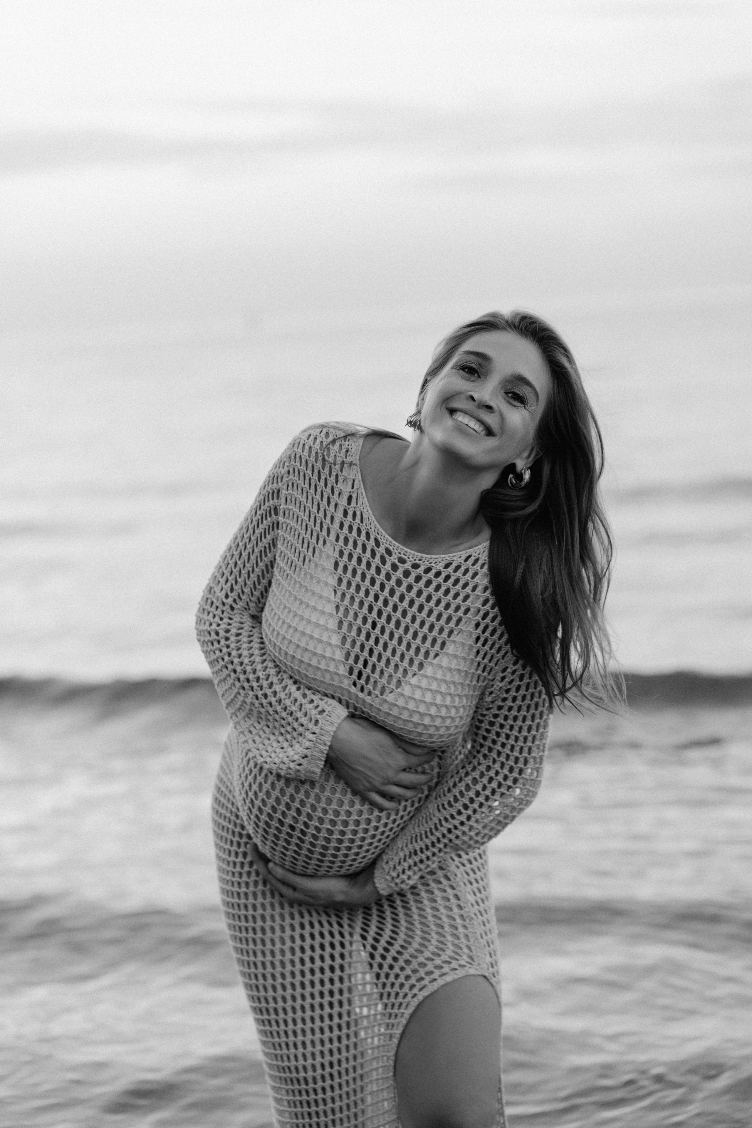 In dolce attesa. Fotografa Rimini