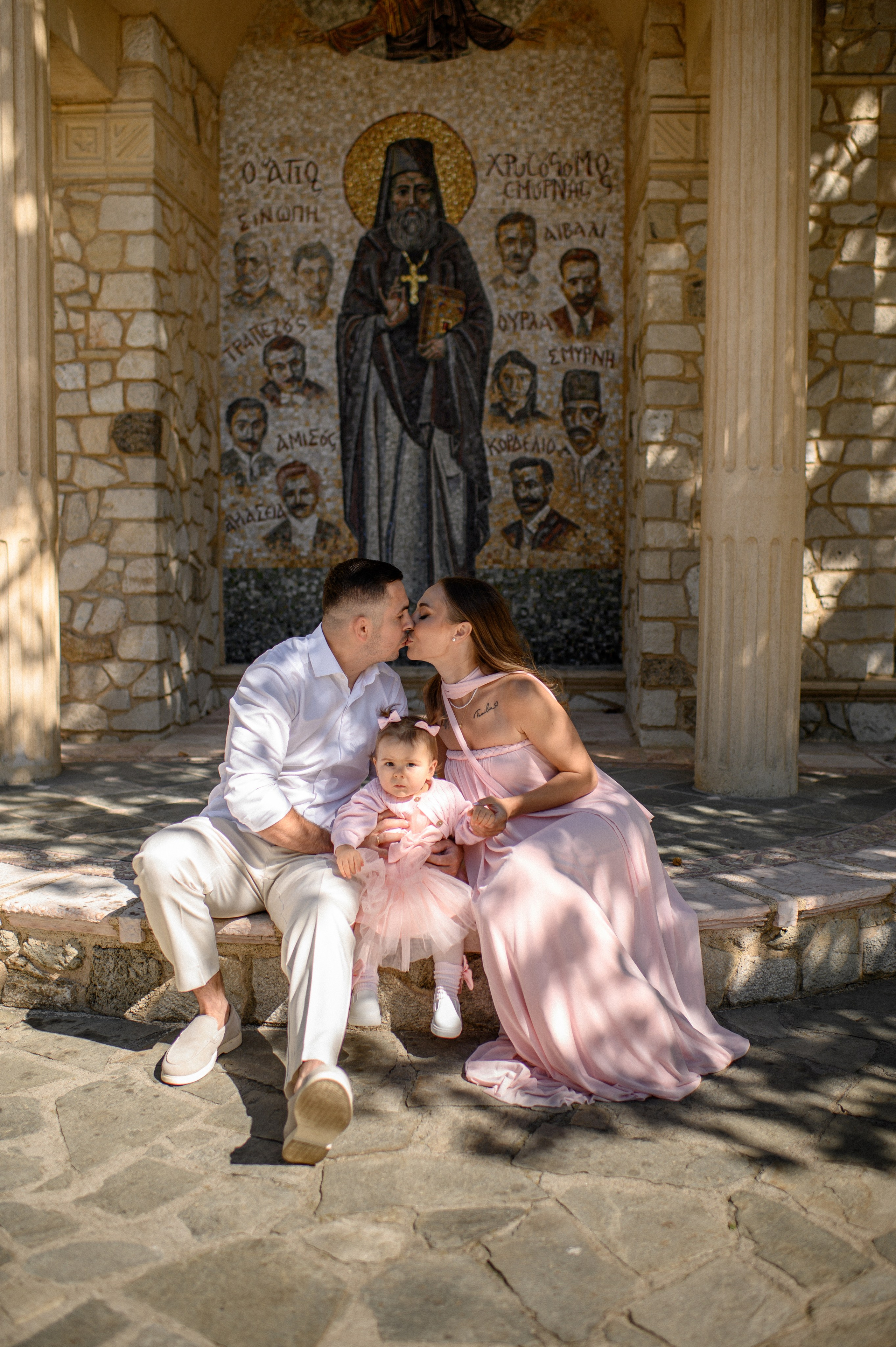 Baptism Aleksandra-Olivia. Семейная, детская, портретная и предметная фотосъемка в Салониках