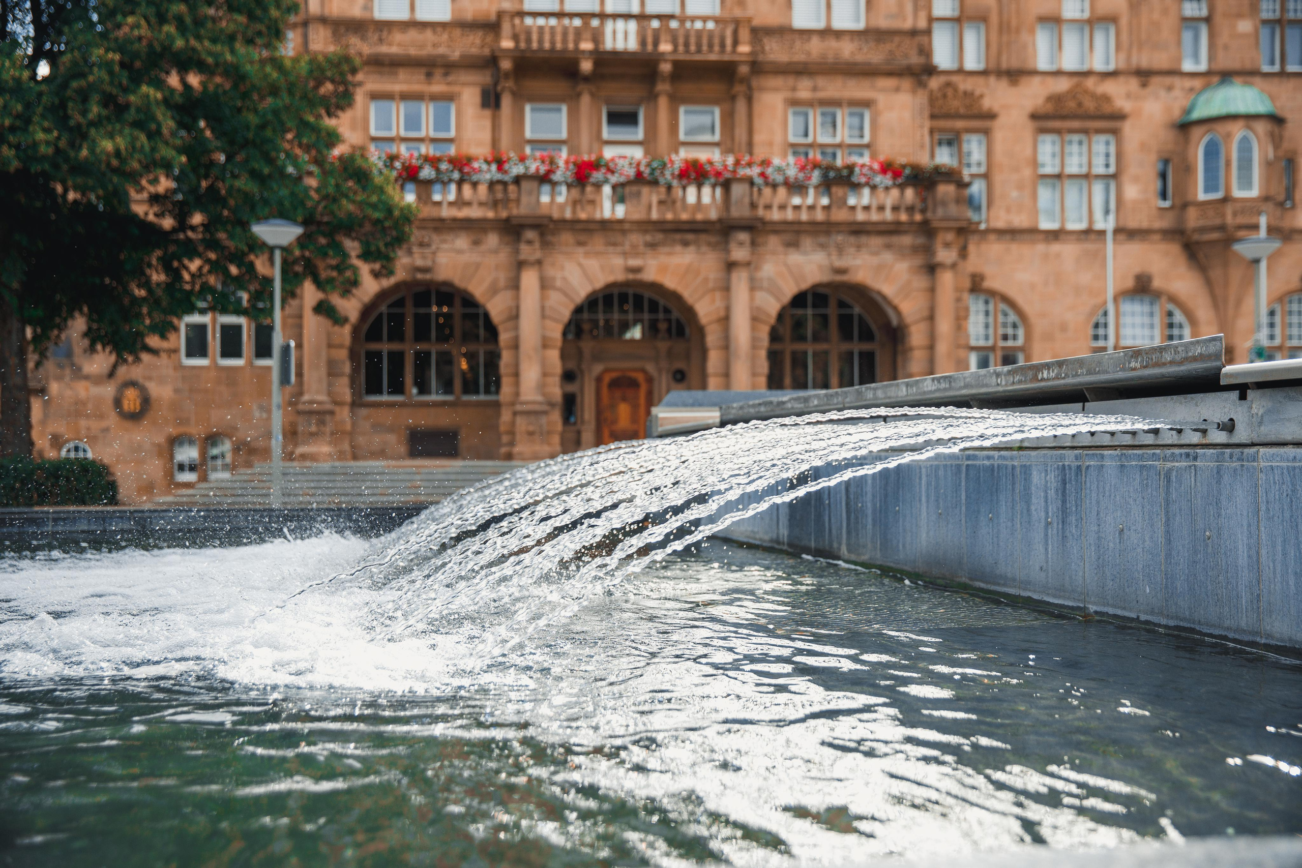 Bielefeld altes Rathaus. Hochzeitfotograf in Bielefeld
