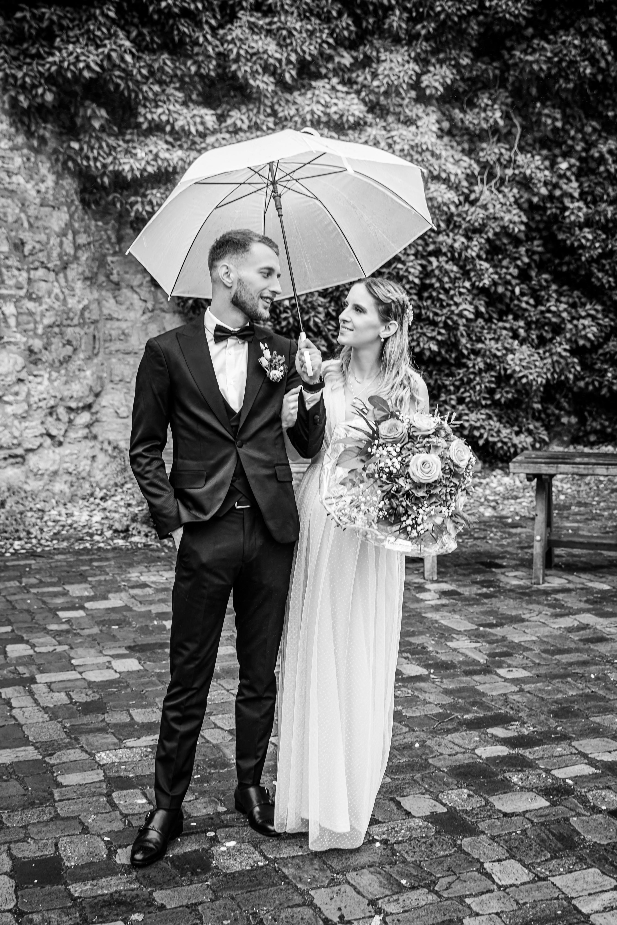 Bielefeld altes Rathaus. Hochzeitfotograf in Bielefeld