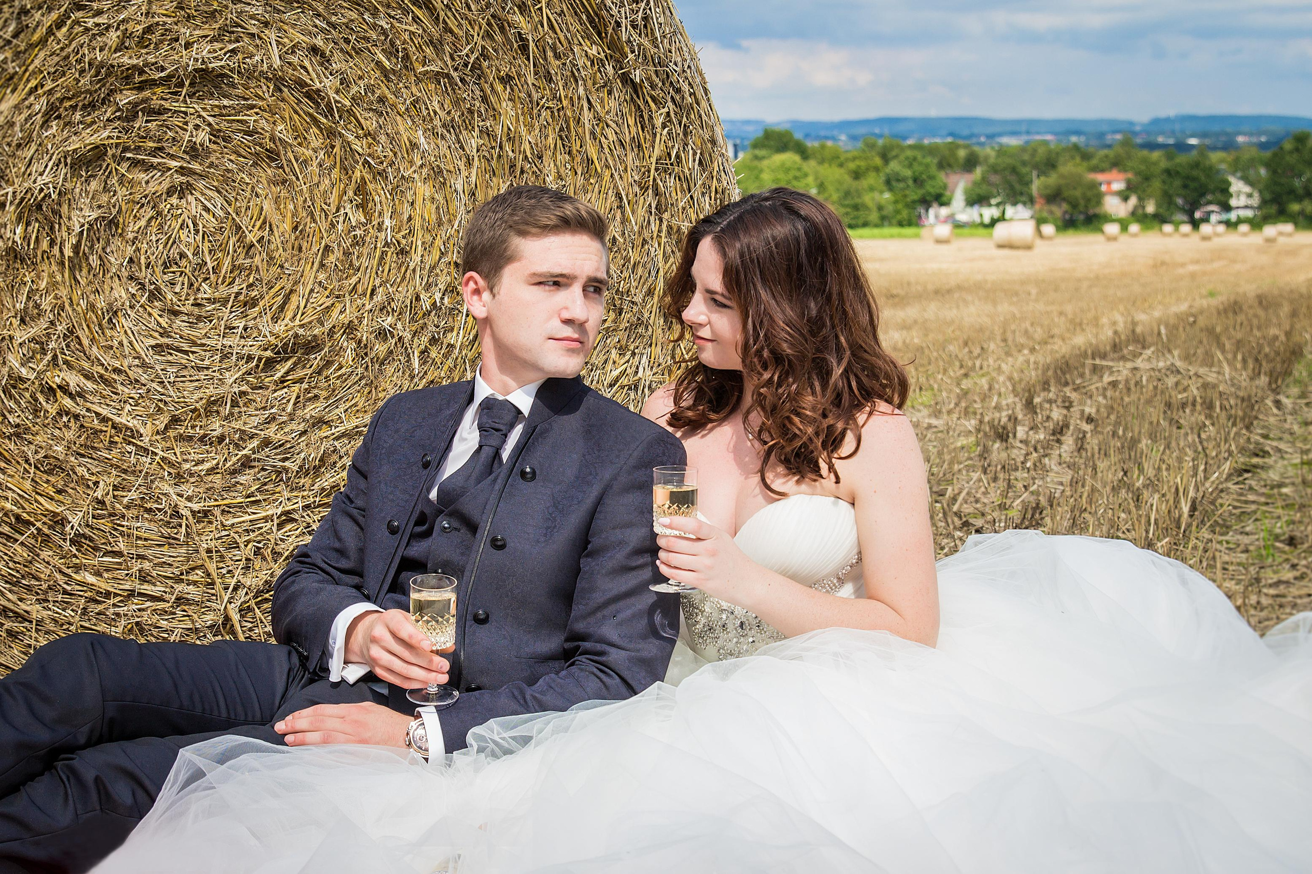 Bauernhof Bielefeld. Hochzeitfotograf in Bielefeld