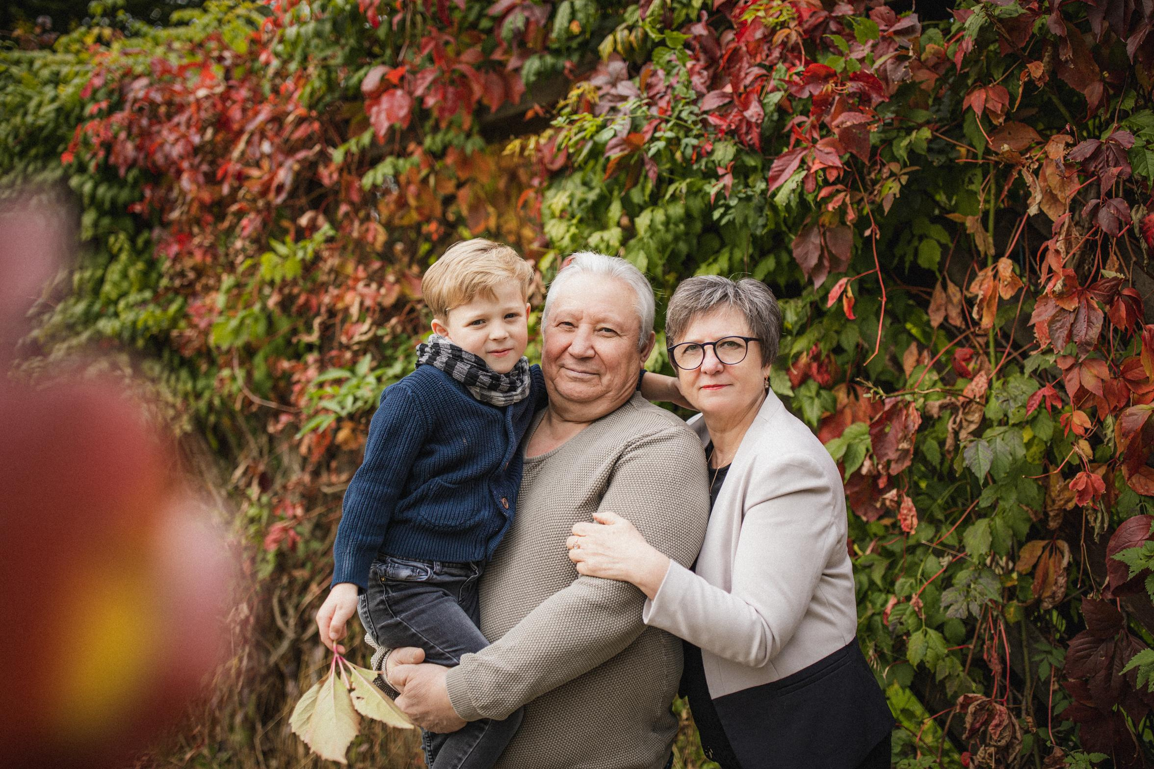 Familien Fotoshooting Herbst. Hochzeitfotograf in Bielefeld