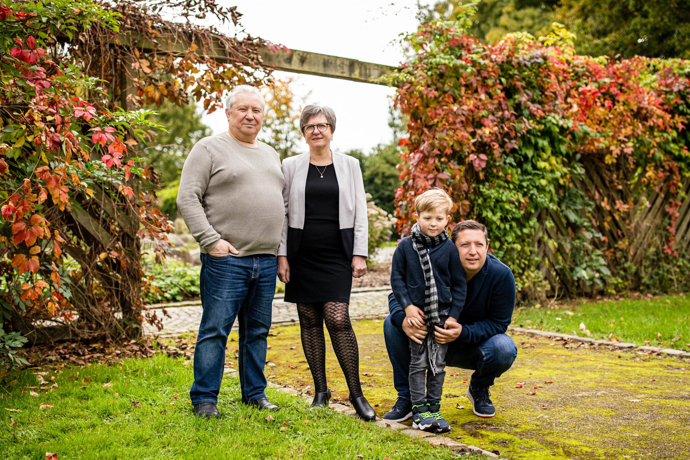 Familien Fotoshooting Herbst. Hochzeitfotograf in Bielefeld