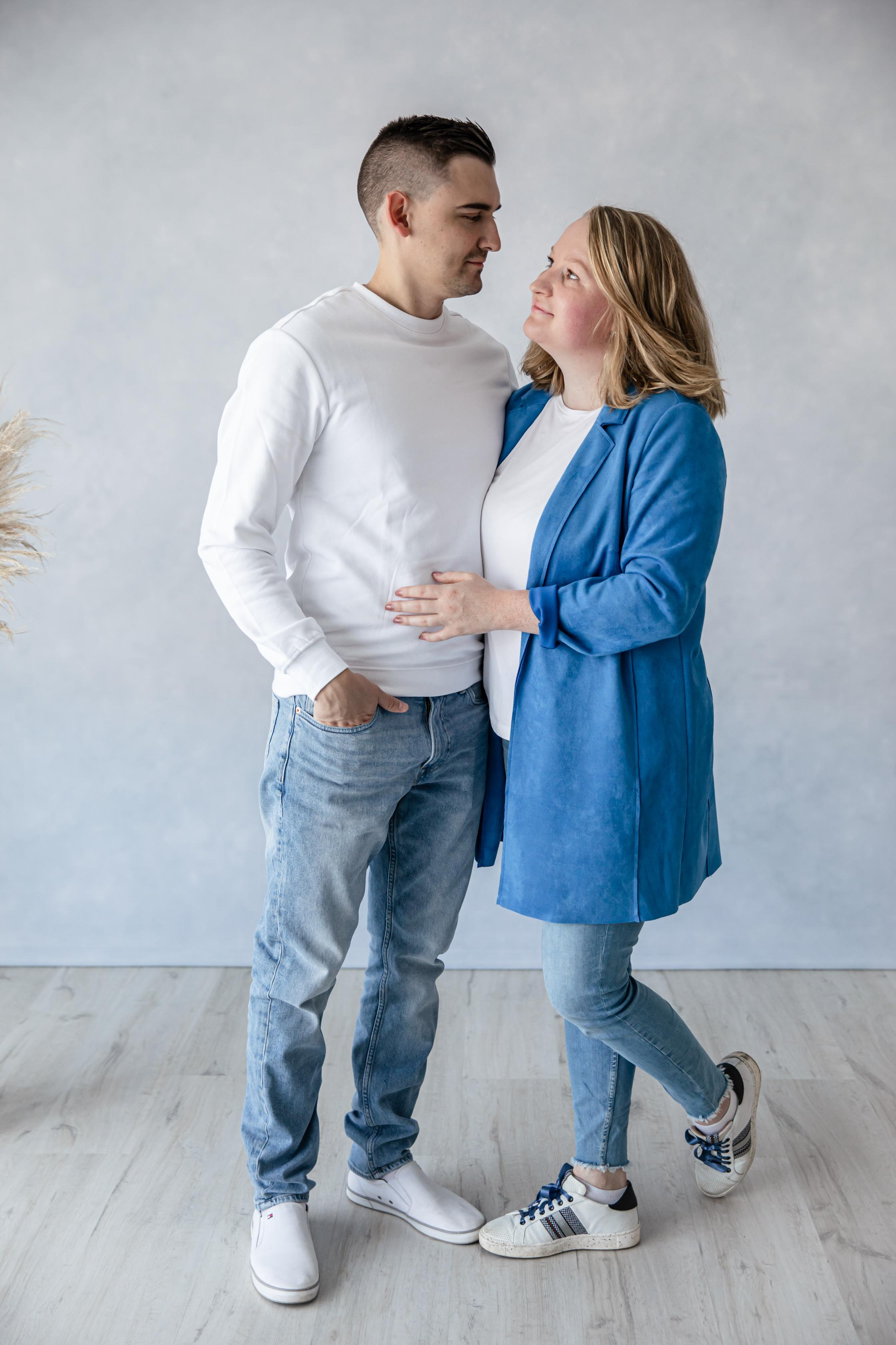 Familien Fotoshooting im Studio. Hochzeitfotograf in Bielefeld