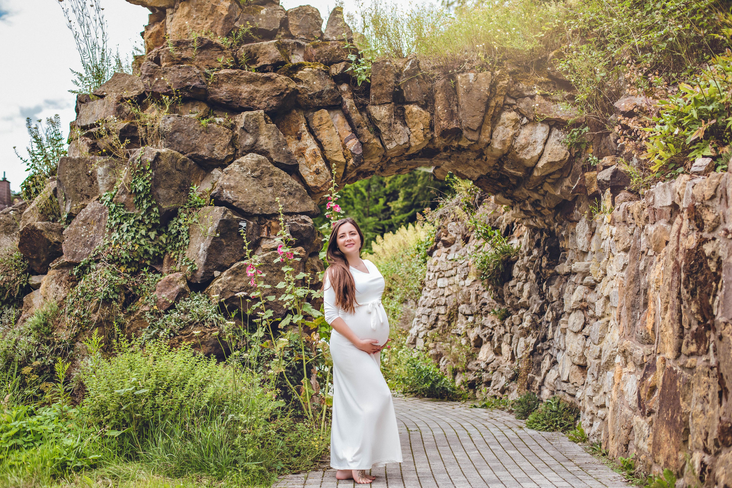 Johannisberg Bielefeld! Babybauch. Hochzeitfotograf in Bielefeld