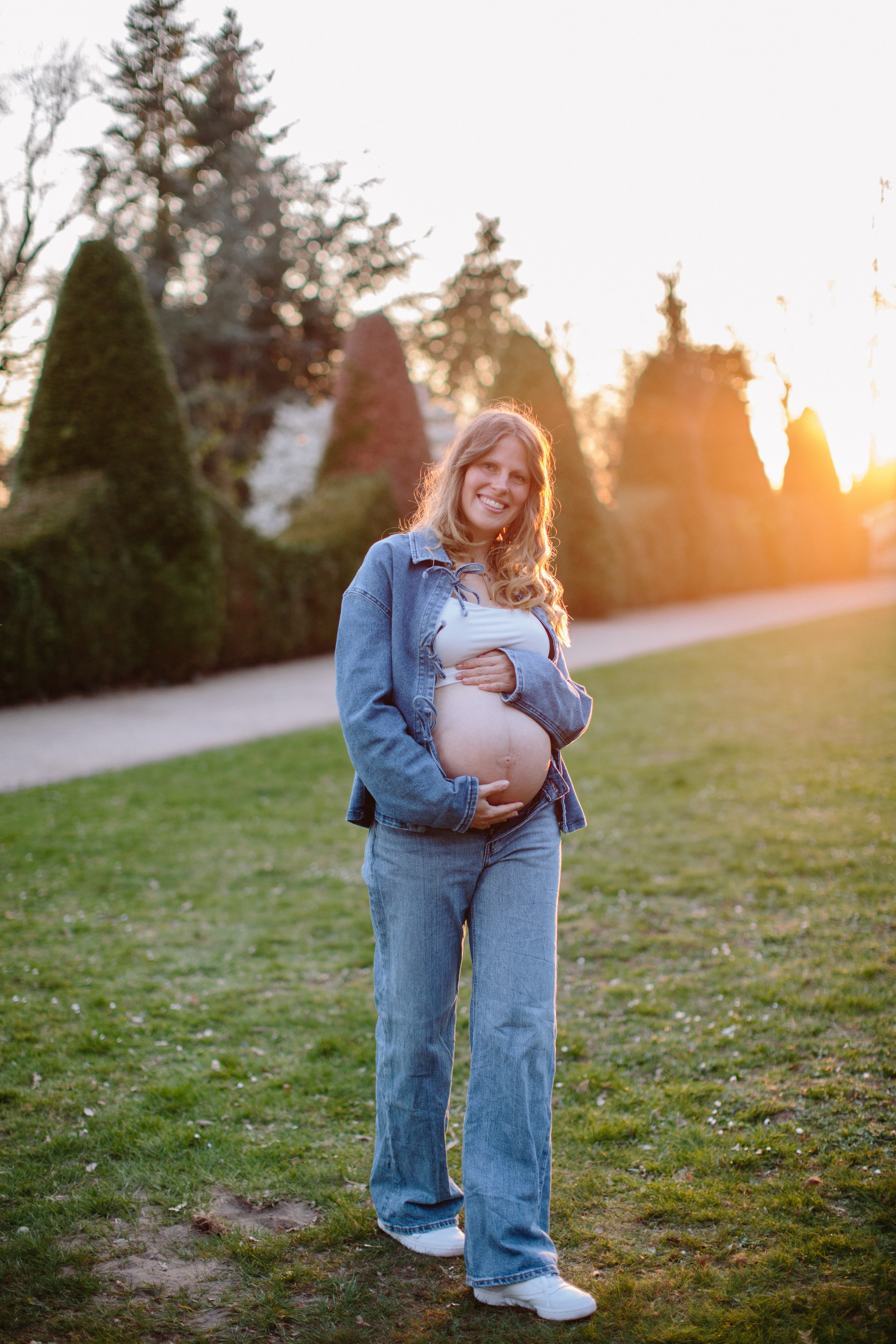 Babybauch. Hochzeitsfotograf Hamburg