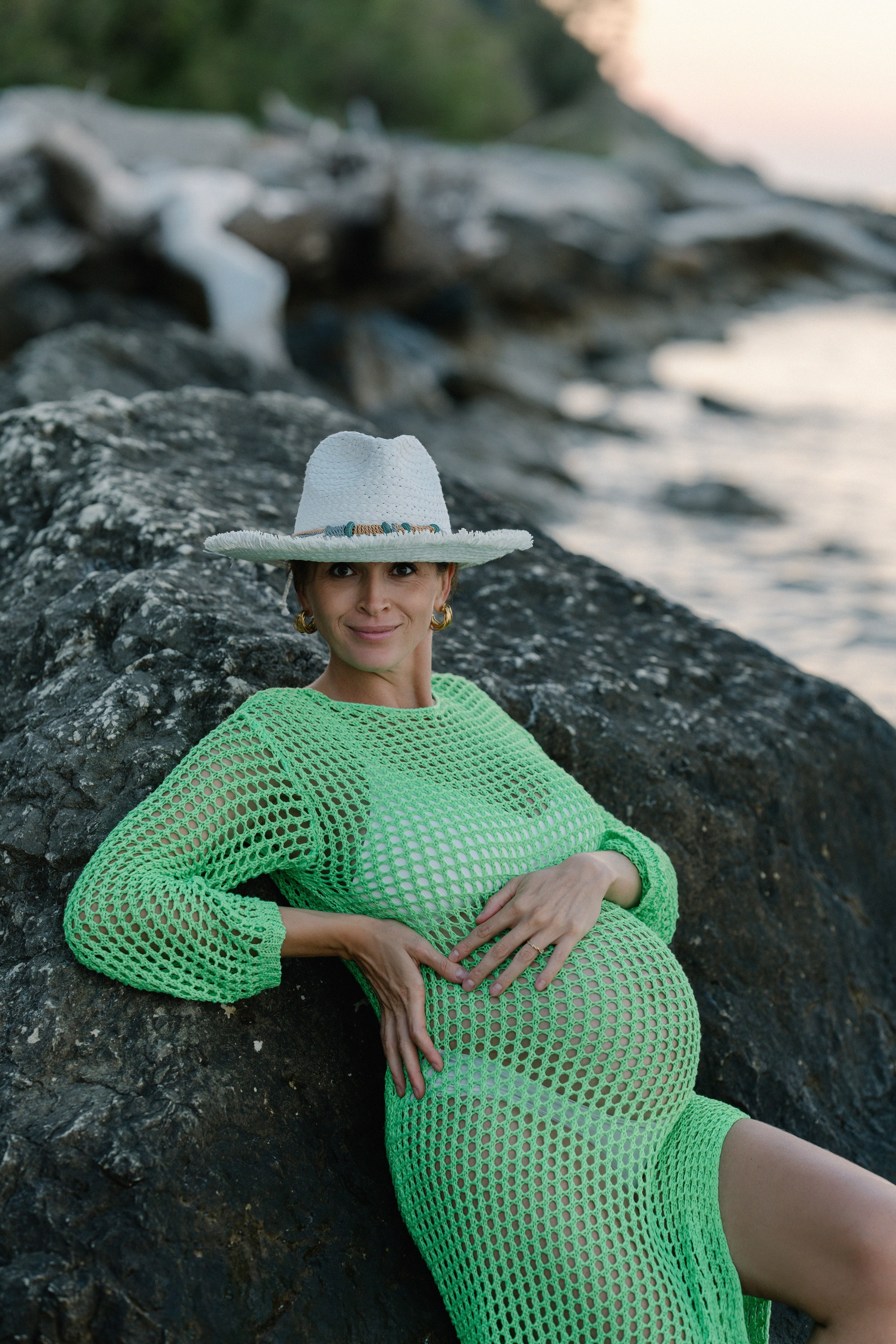 In dolce attesa. Fotografa Rimini