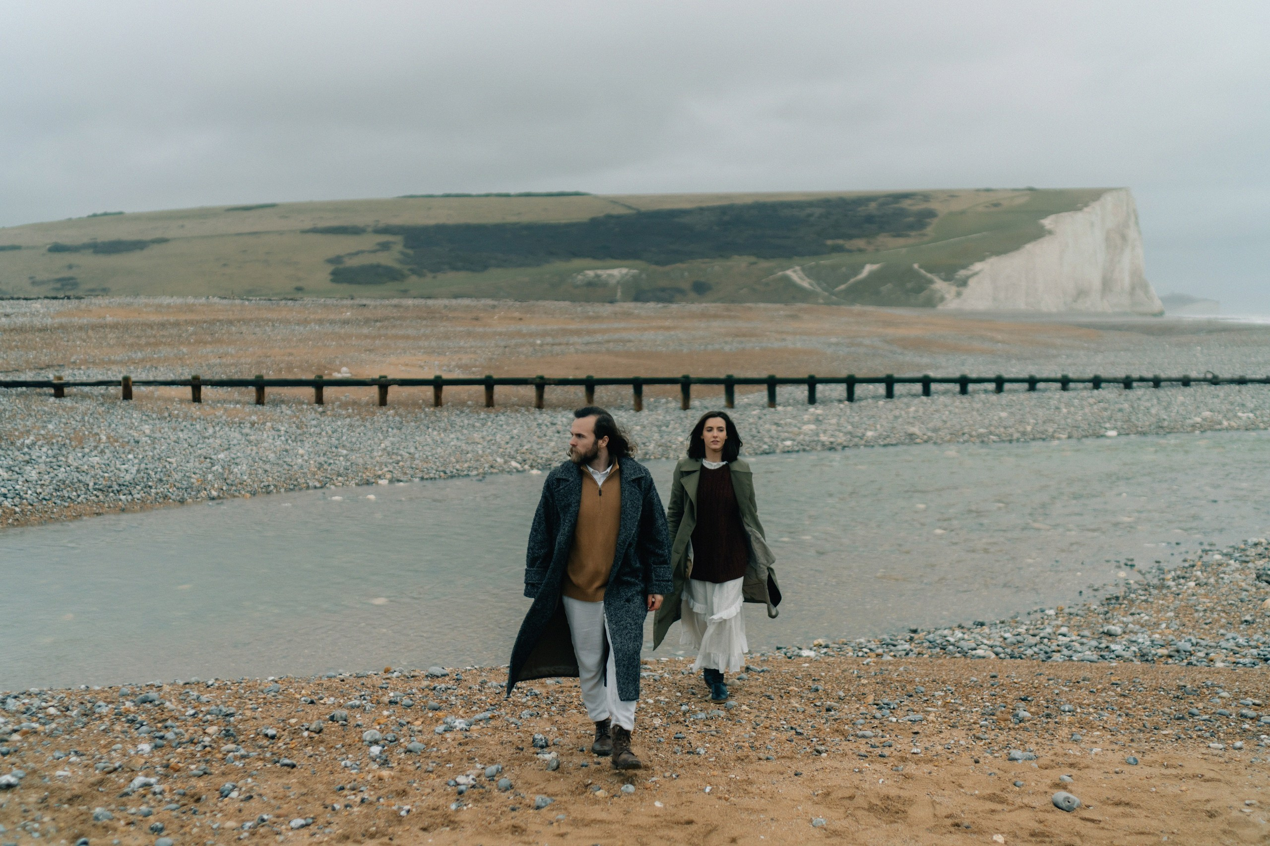 Engagement session in Seven Sisters. London portrait and family photographer