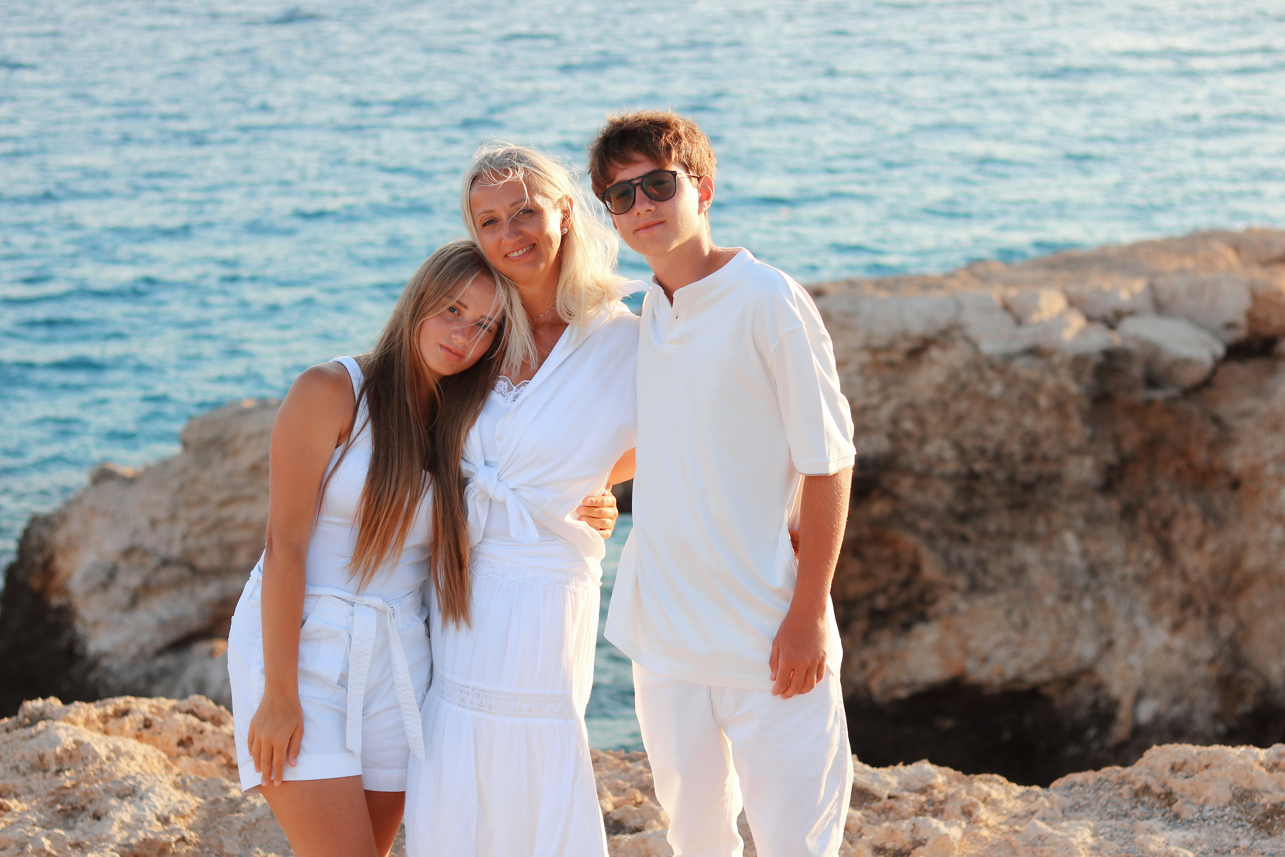 Семейная съемка, Айя-Напа. Август, 2022. Cyprus Vision. Photos and videos in Cyprus — Ayia Napa, Protaras