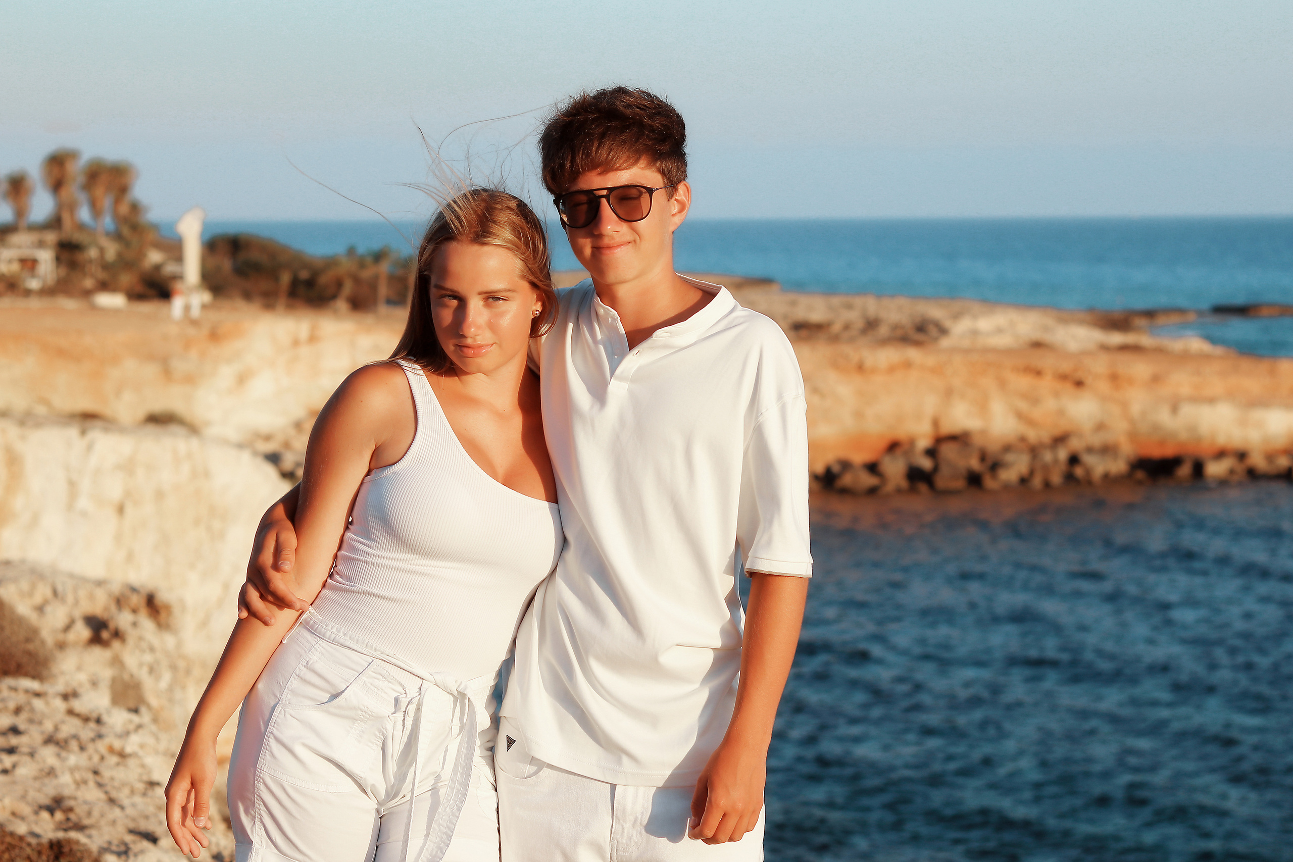 Семейная съемка, Айя-Напа. Август, 2022. Cyprus Vision. Photos and videos in Cyprus — Ayia Napa, Protaras