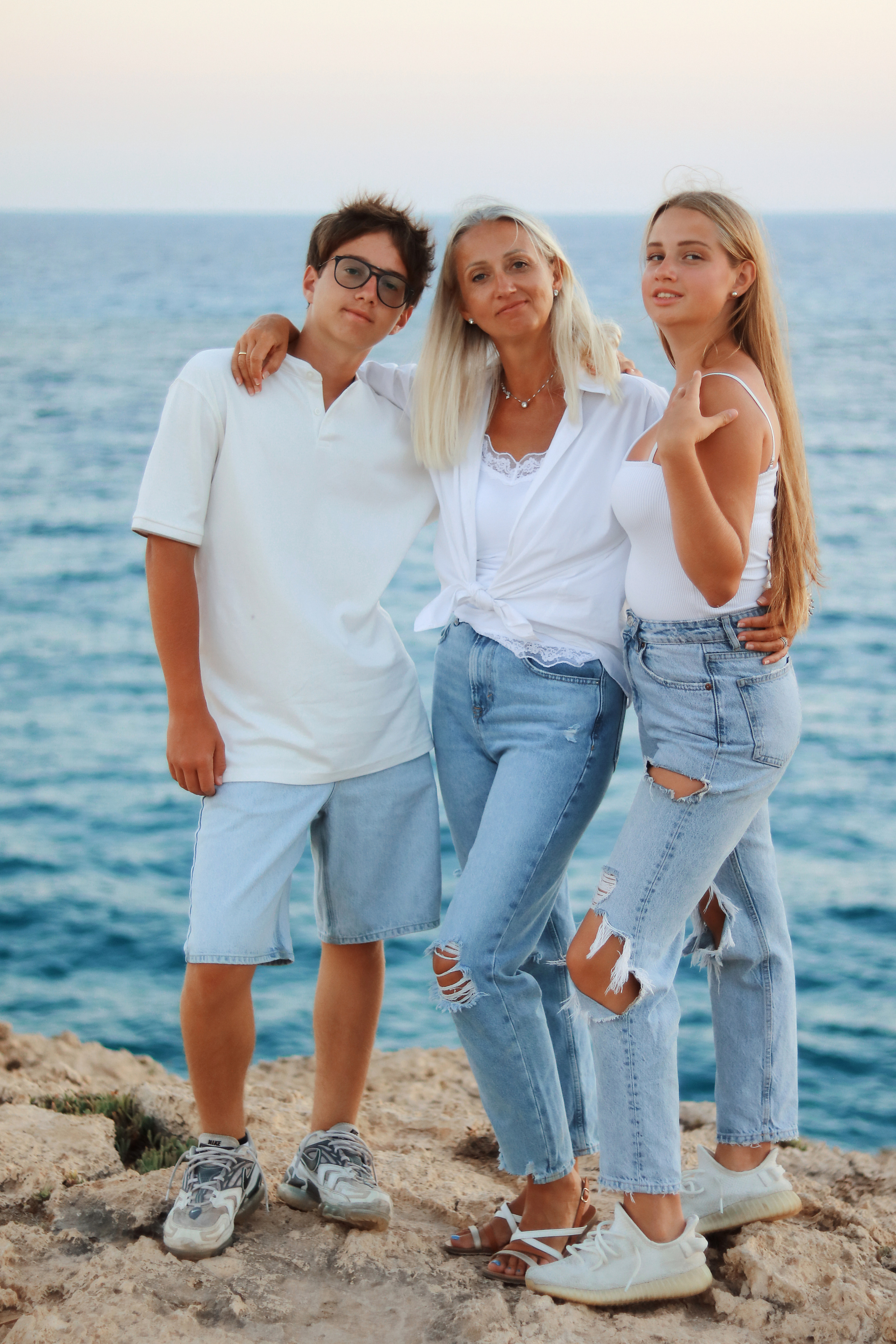 Семейная съемка, Айя-Напа. Август, 2022. Cyprus Vision. Photos and videos in Cyprus — Ayia Napa, Protaras