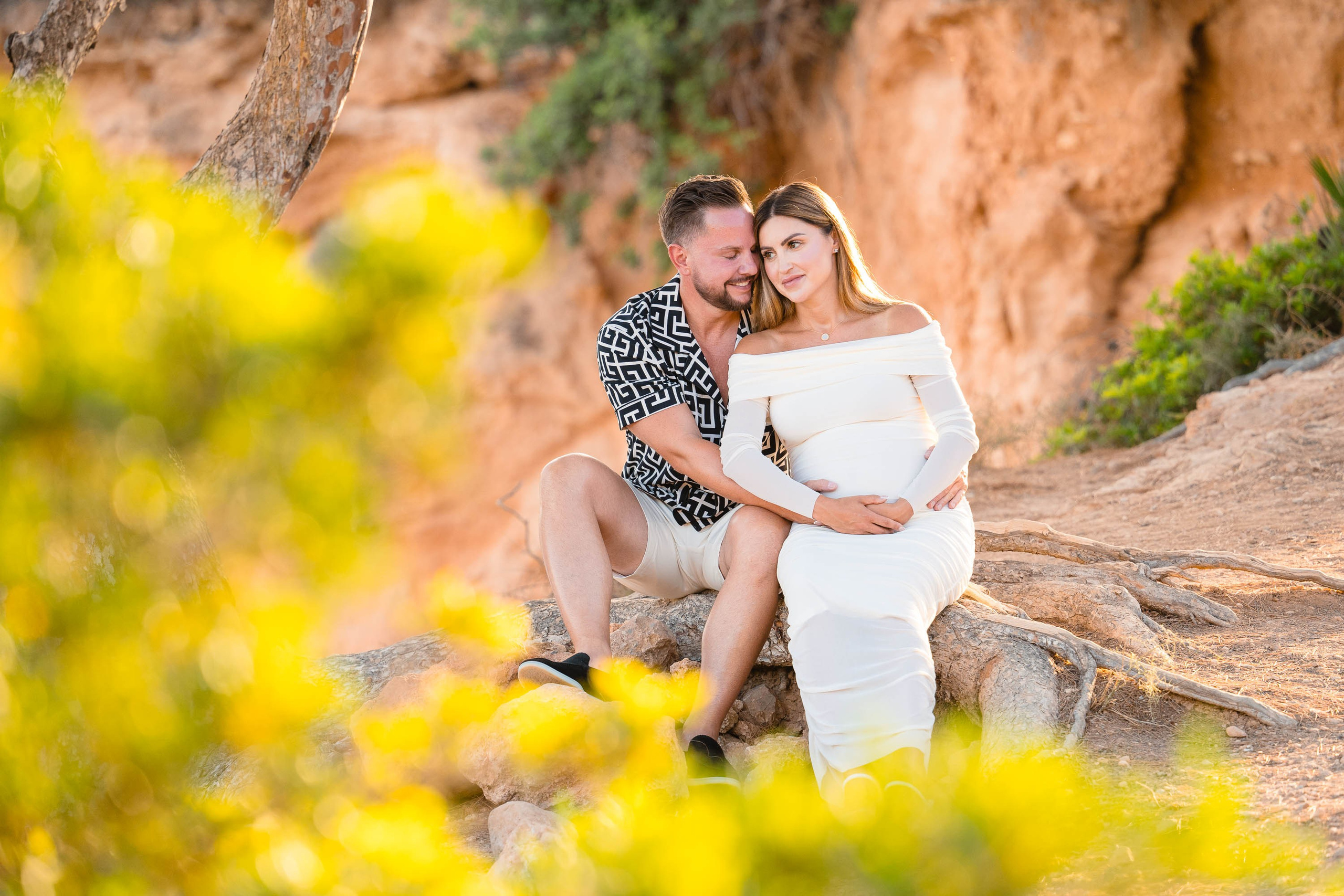 Pregnant Portrait Photoshoot at St. Regis Mardavall. Mallorca Wedding, Corporate & Social Photographer
