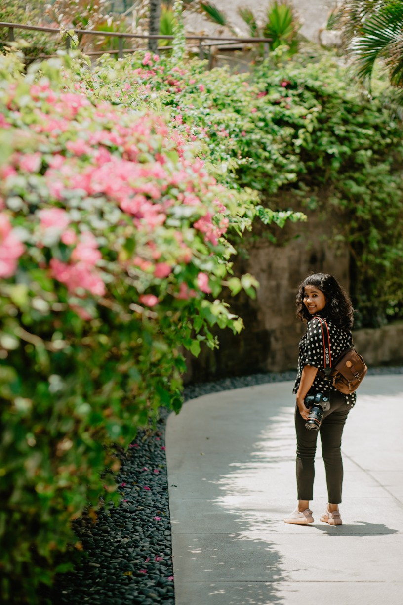 Female Photographer in Bali