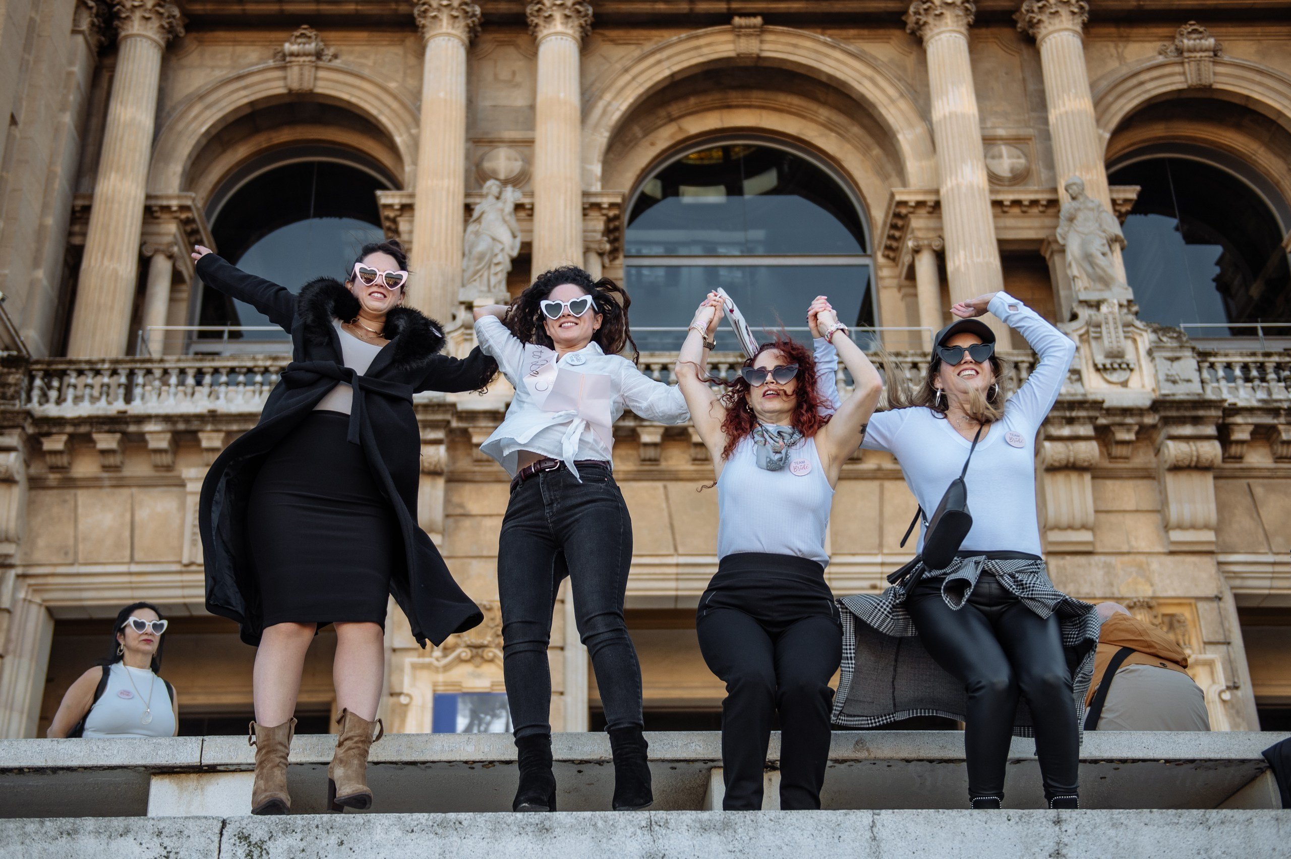 Sesión de fotos en Barcelona para despedidas de soltero y soltera. Fotógrafa Ekaterina Gasanova - sesiones de fotos en Barcelona