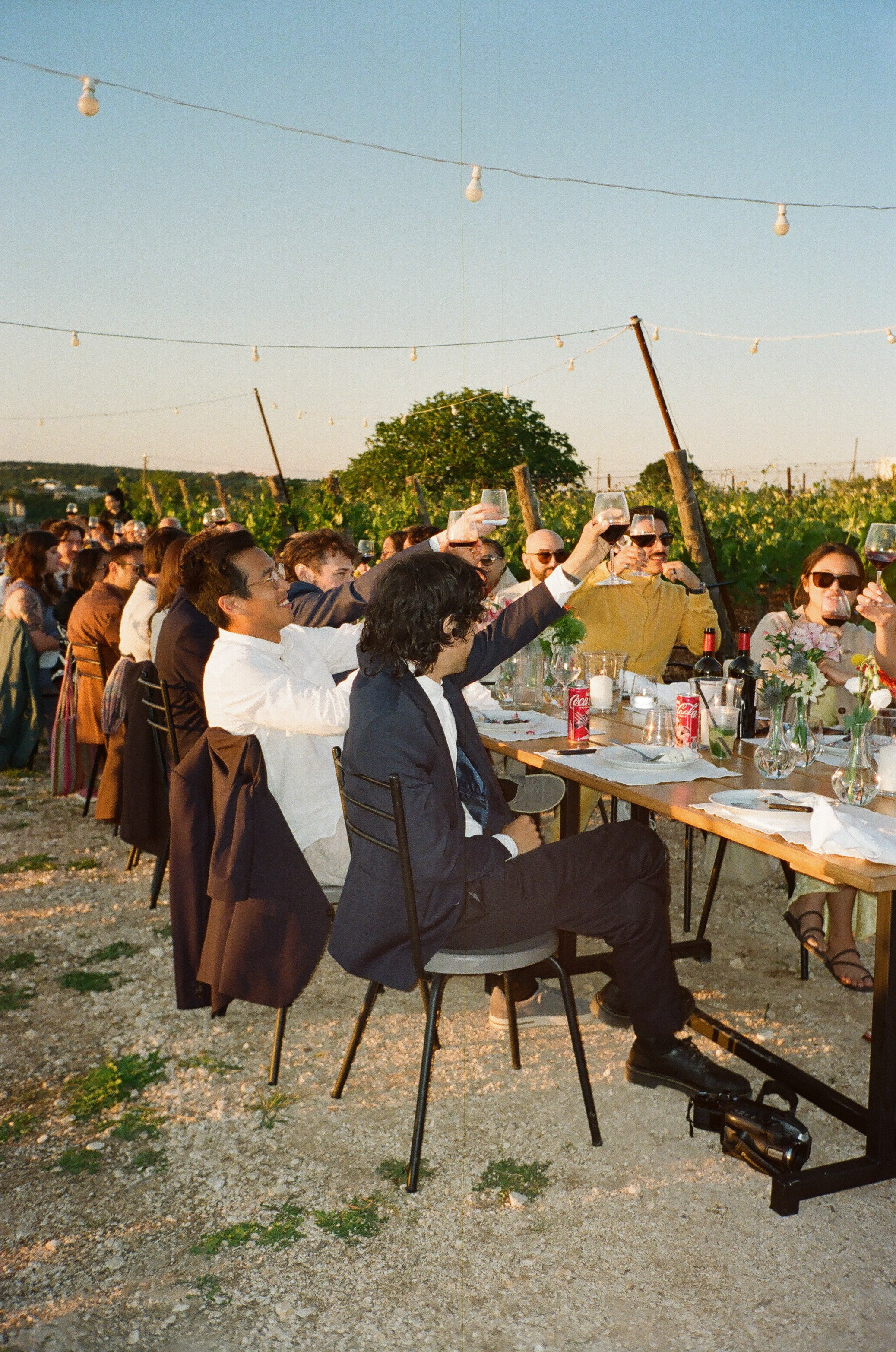 Stephanie & Christian film photos. Wedding photographer Italy