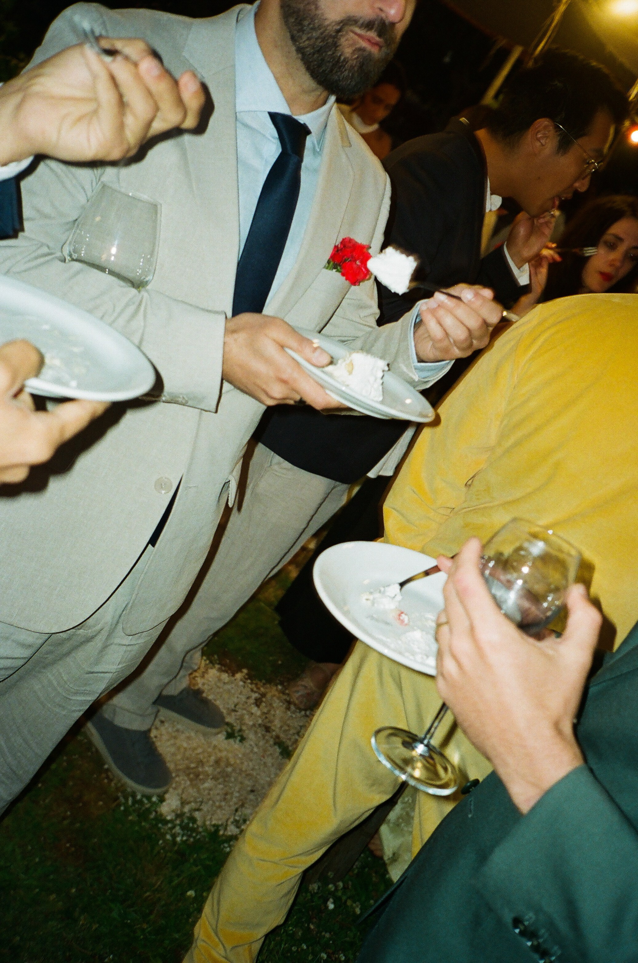 Stephanie & Christian film photos. Wedding photographer Italy