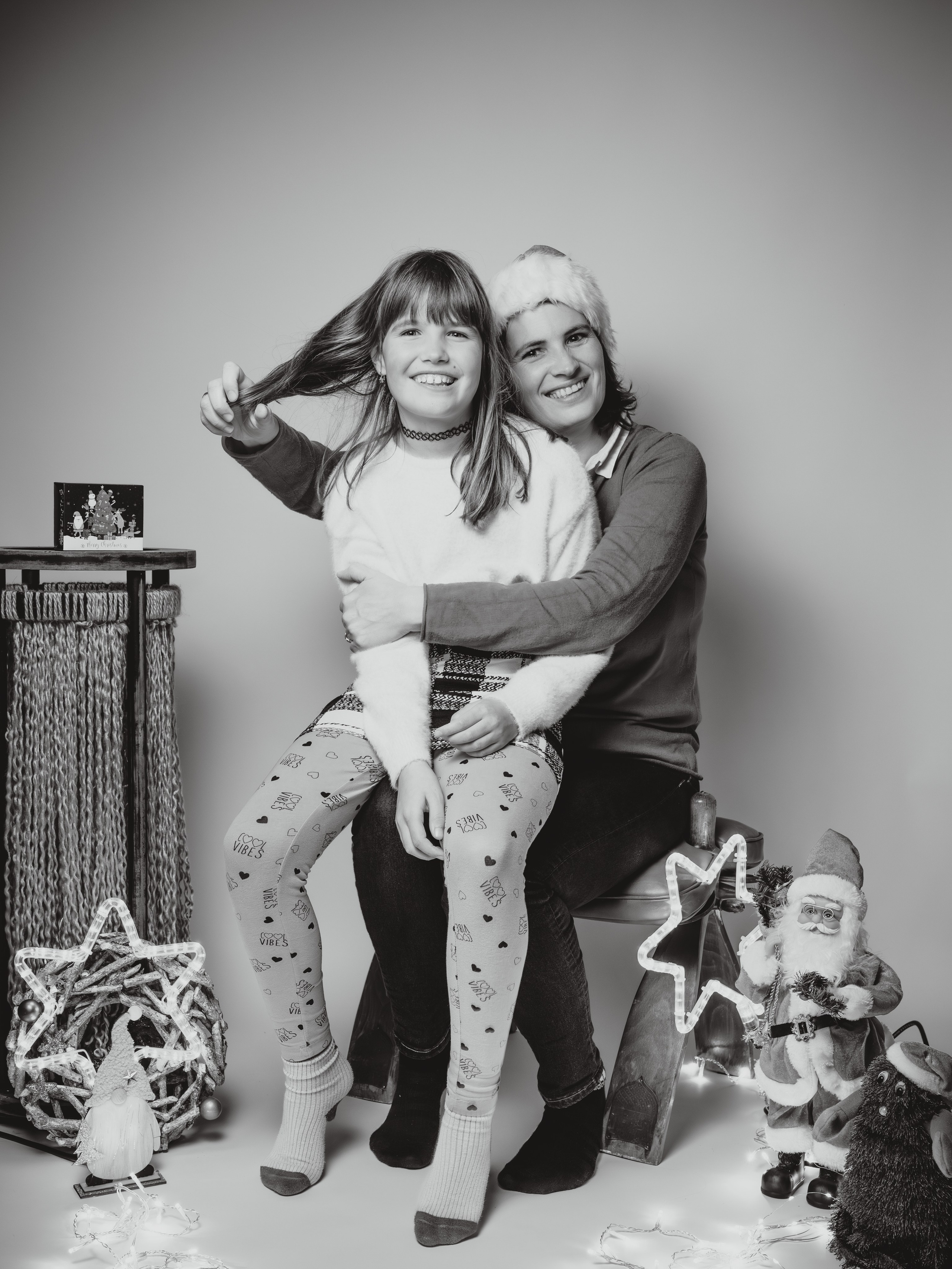 portret de Crăciun mama si copil - fotograf portret Aachen 