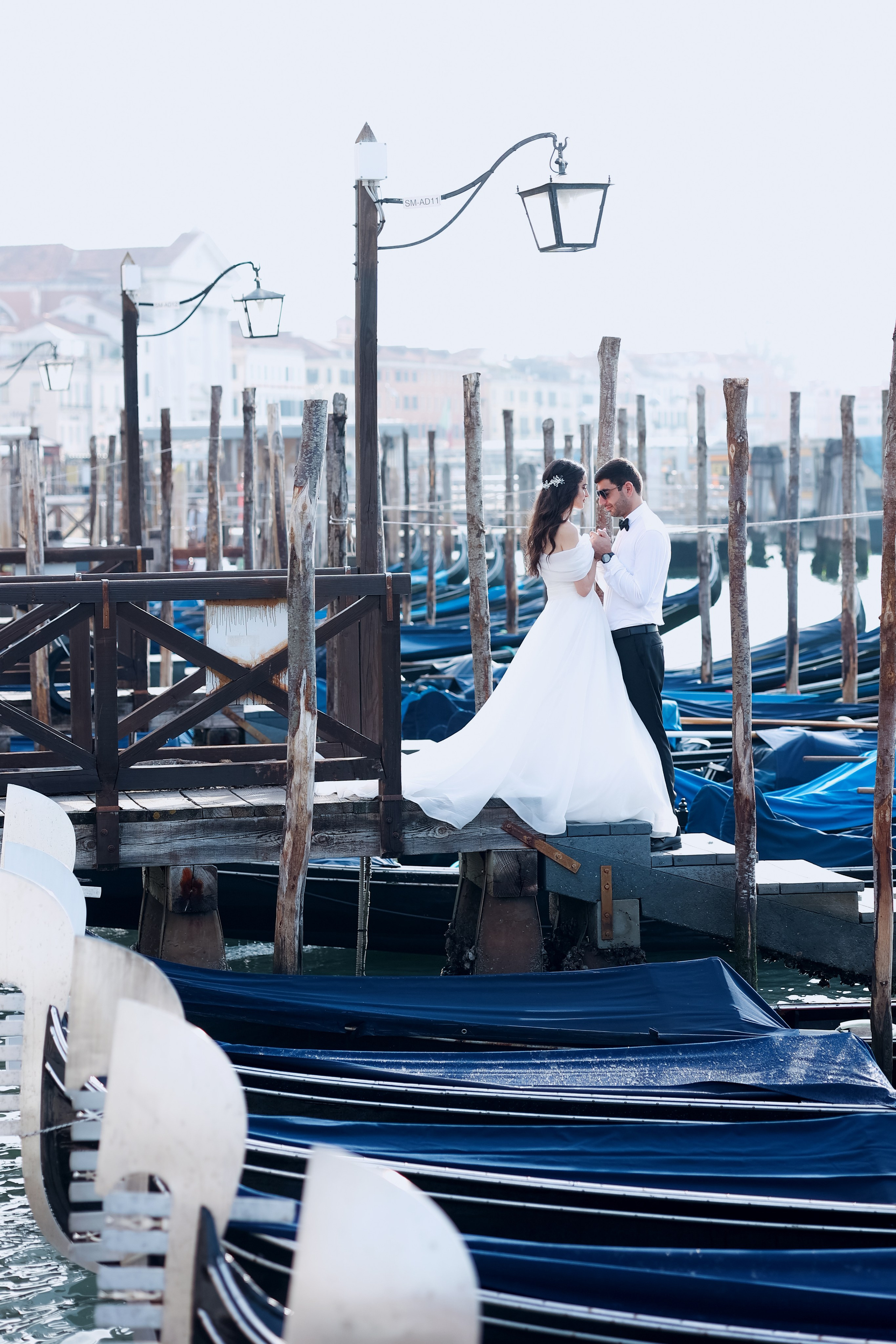 An Armenian couple getting married in Venice 