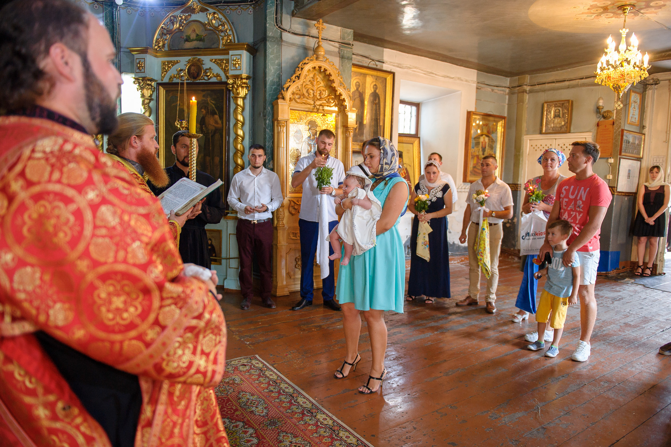 Крестины Юстина. Семейный фотограф в Кишинёве THOMAS SHTIFT