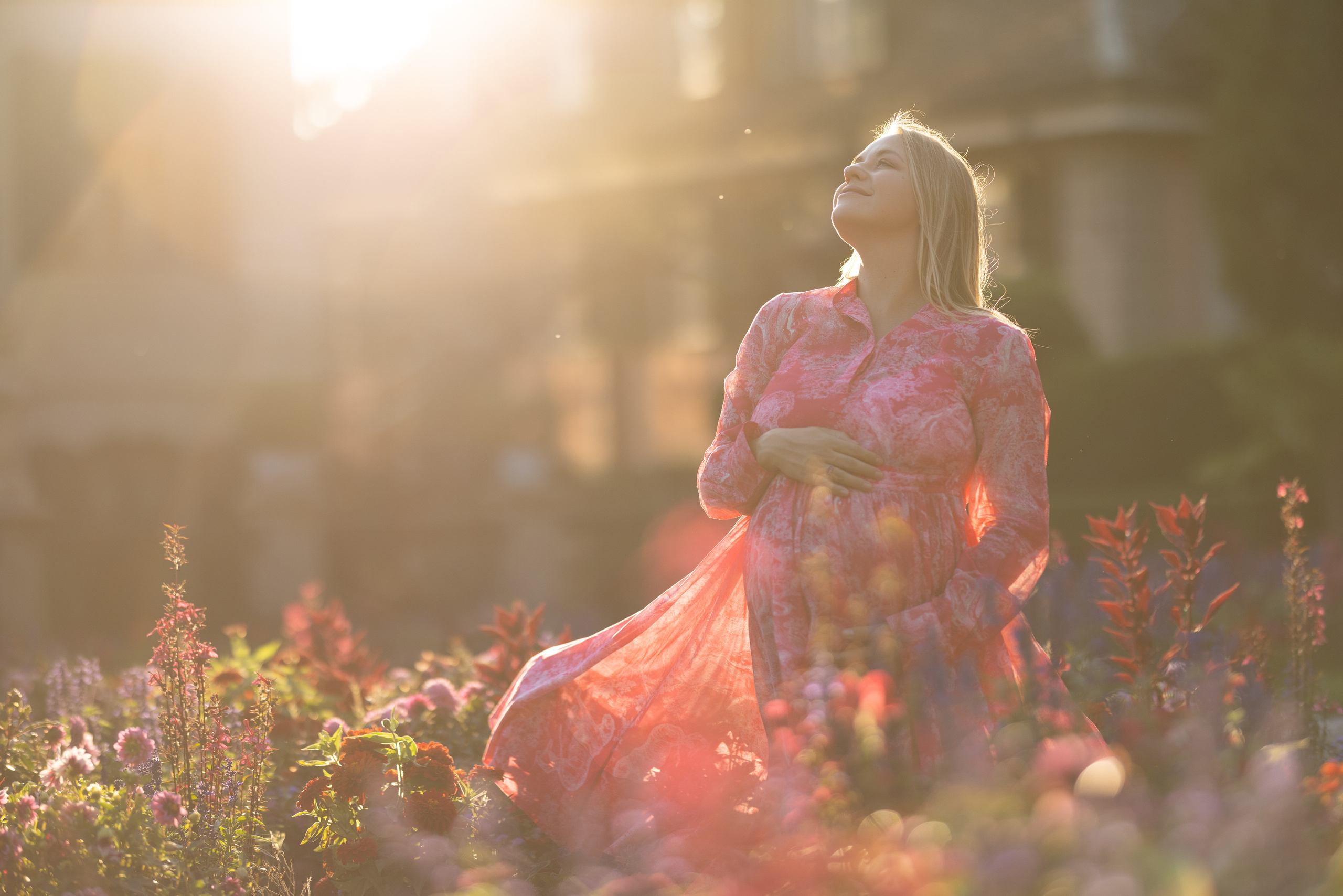 Raisa in secret garden. Family photographer Zurich & Switzerland Daria Moore