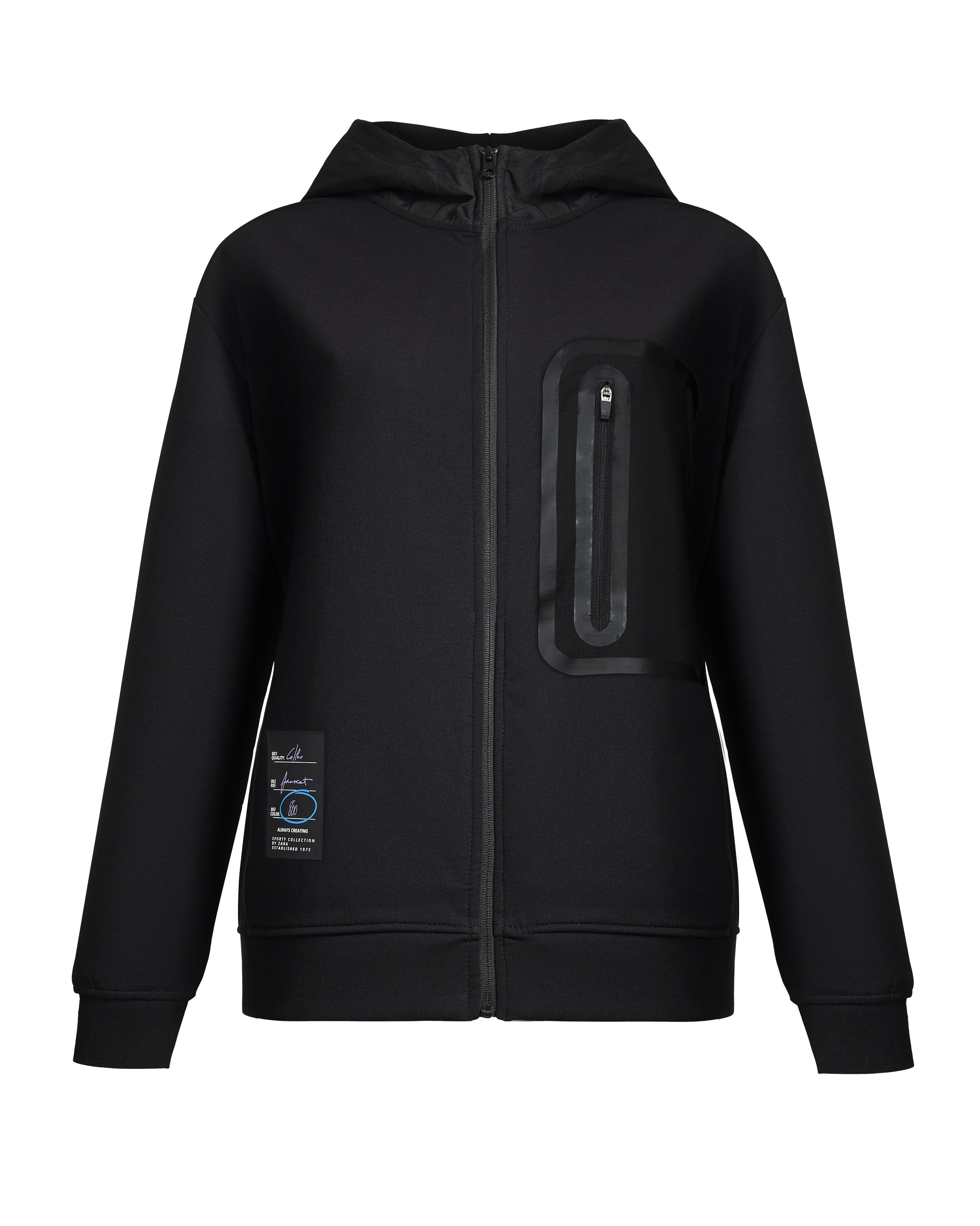 High-resolution photo of a leather jacket