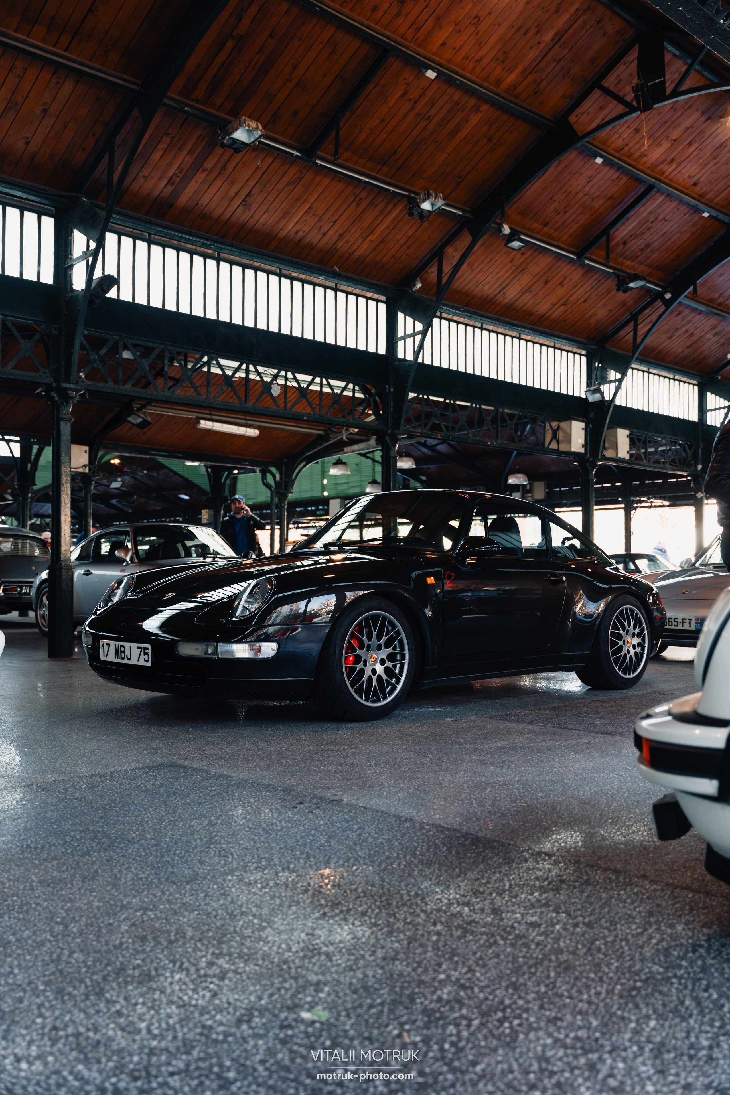 Rassemblement Colombes 16 fevrier 2025. Photographe de voitures à Paris — Vitalii Motruk