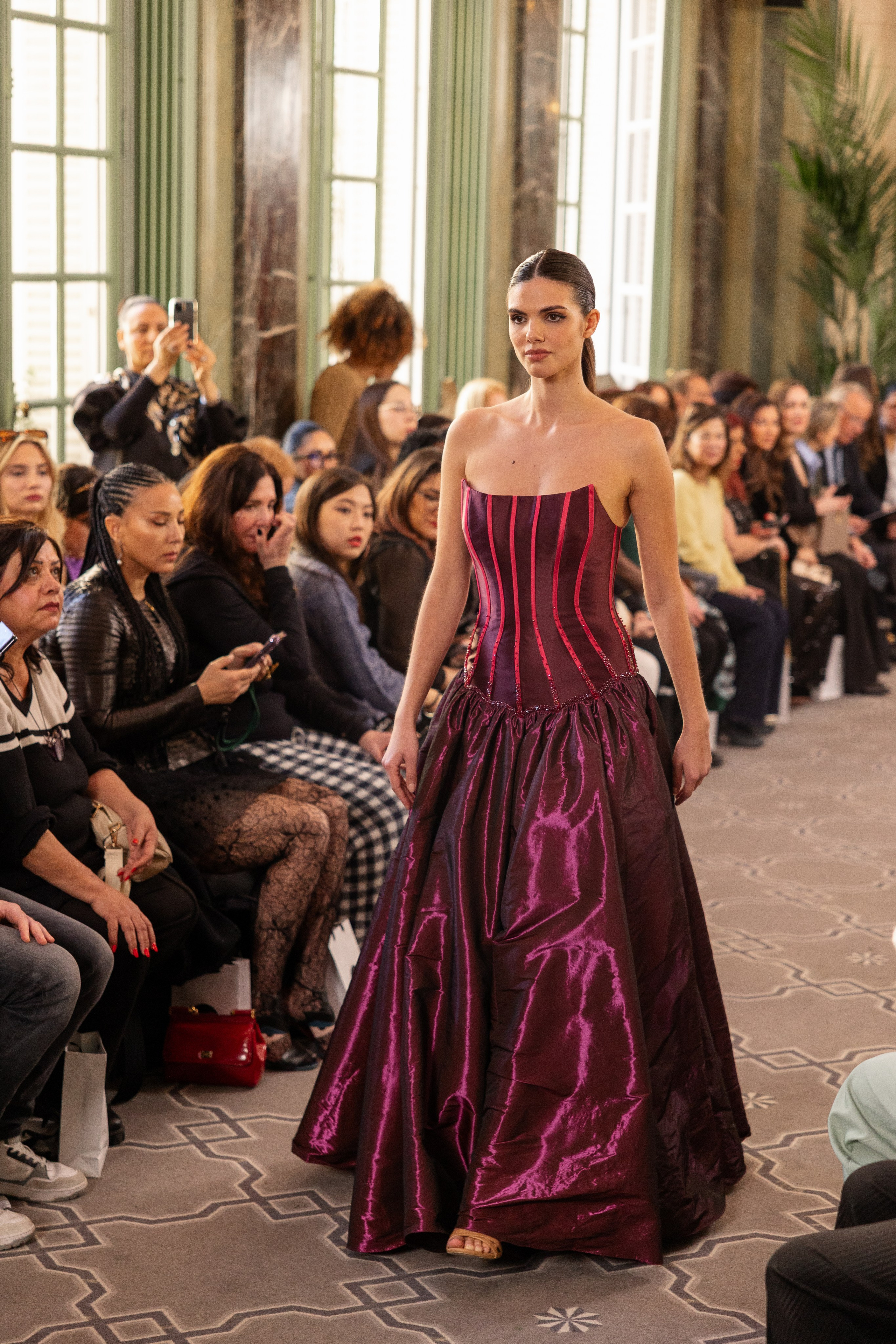 Paris fashion week. MATVEEVA STUDIO