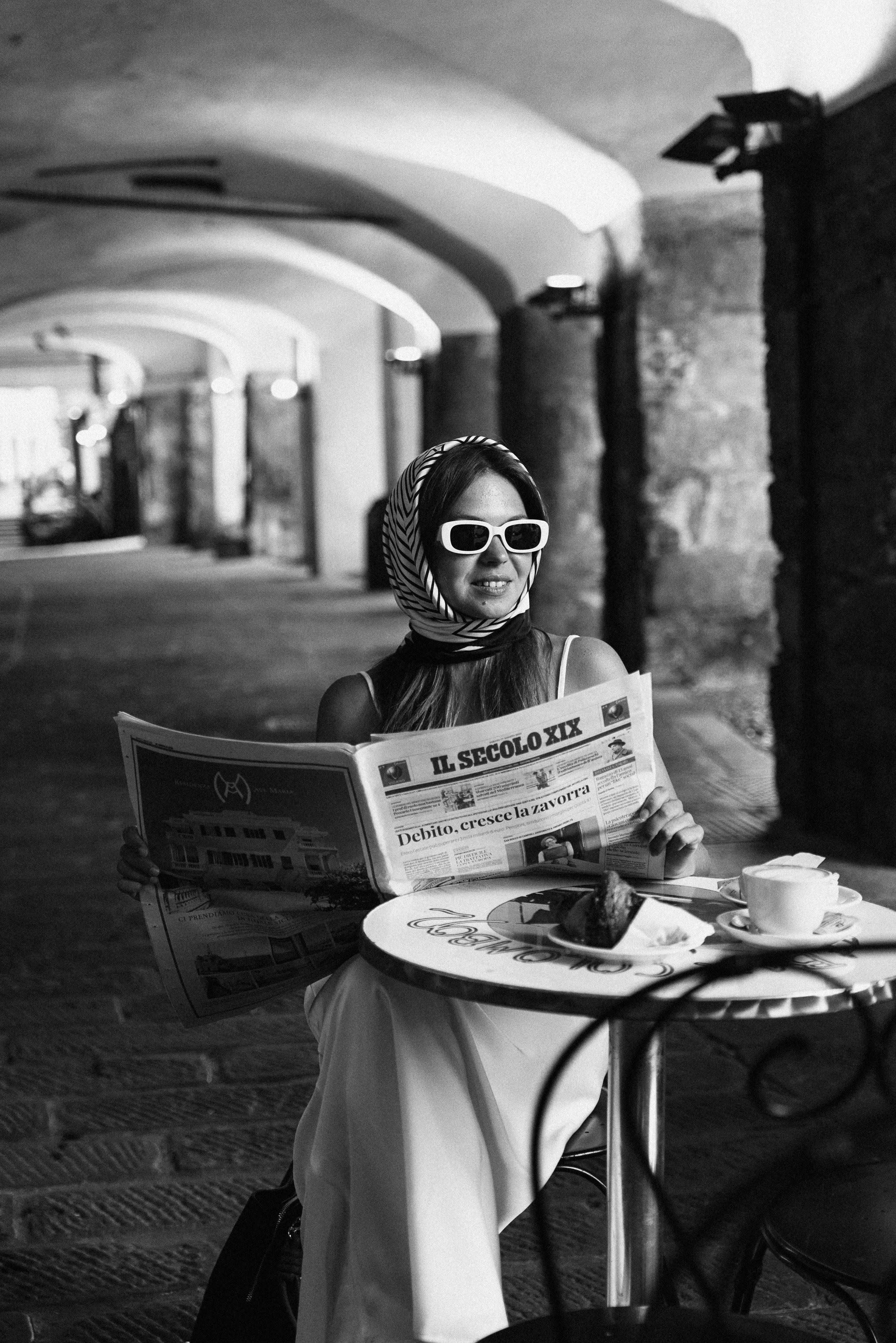 Lifestyle. Svitlana Miahka fotografa a Genova