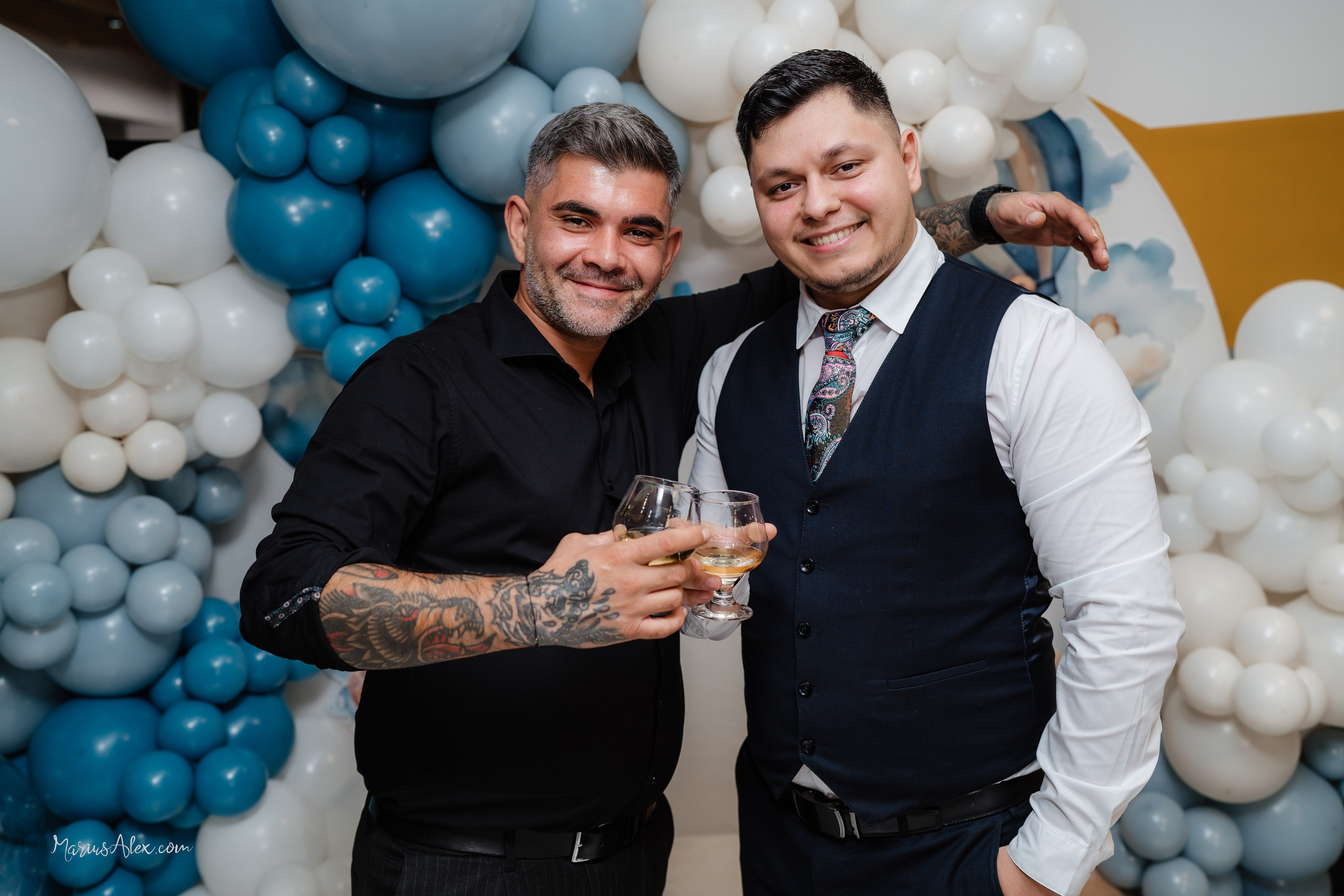 Micutul Mathias - Cel mai distractiv botez. Marius Alex fotograf de eveniment si portret din Suceava