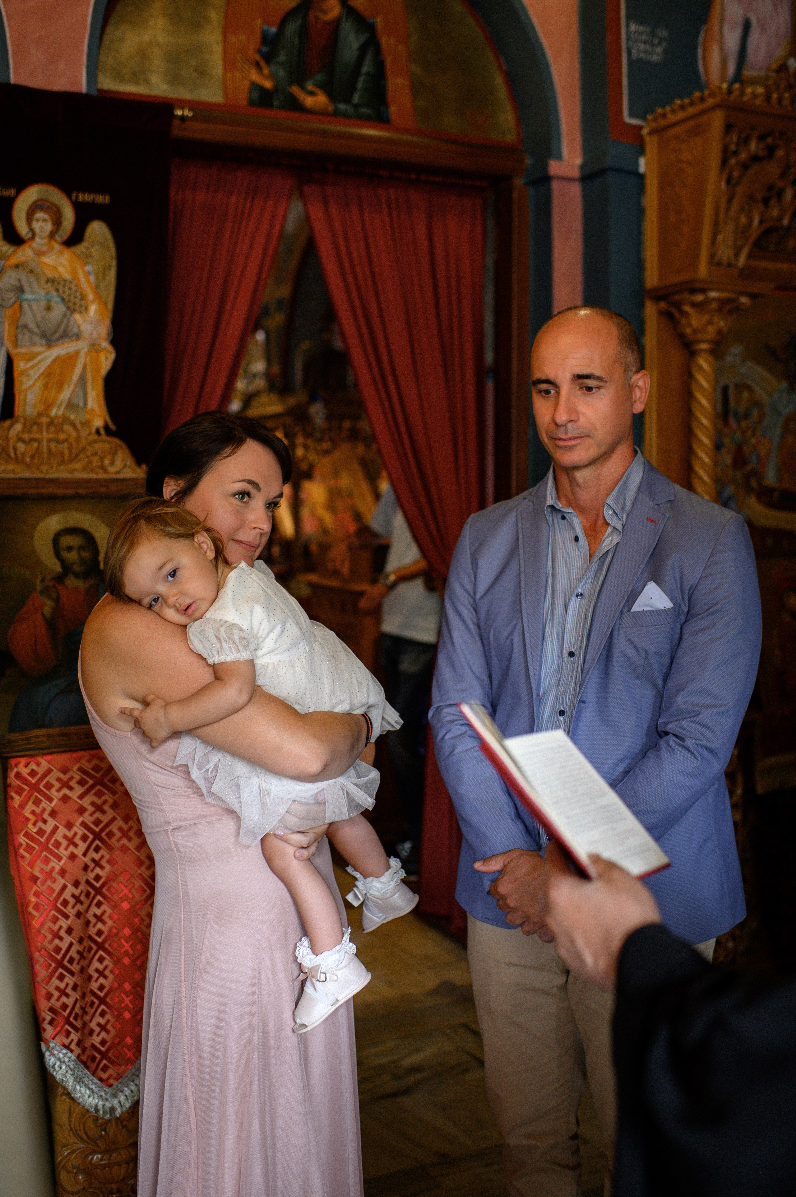 Baptism Iris. Семейная, детская, портретная и предметная фотосъемка в Салониках