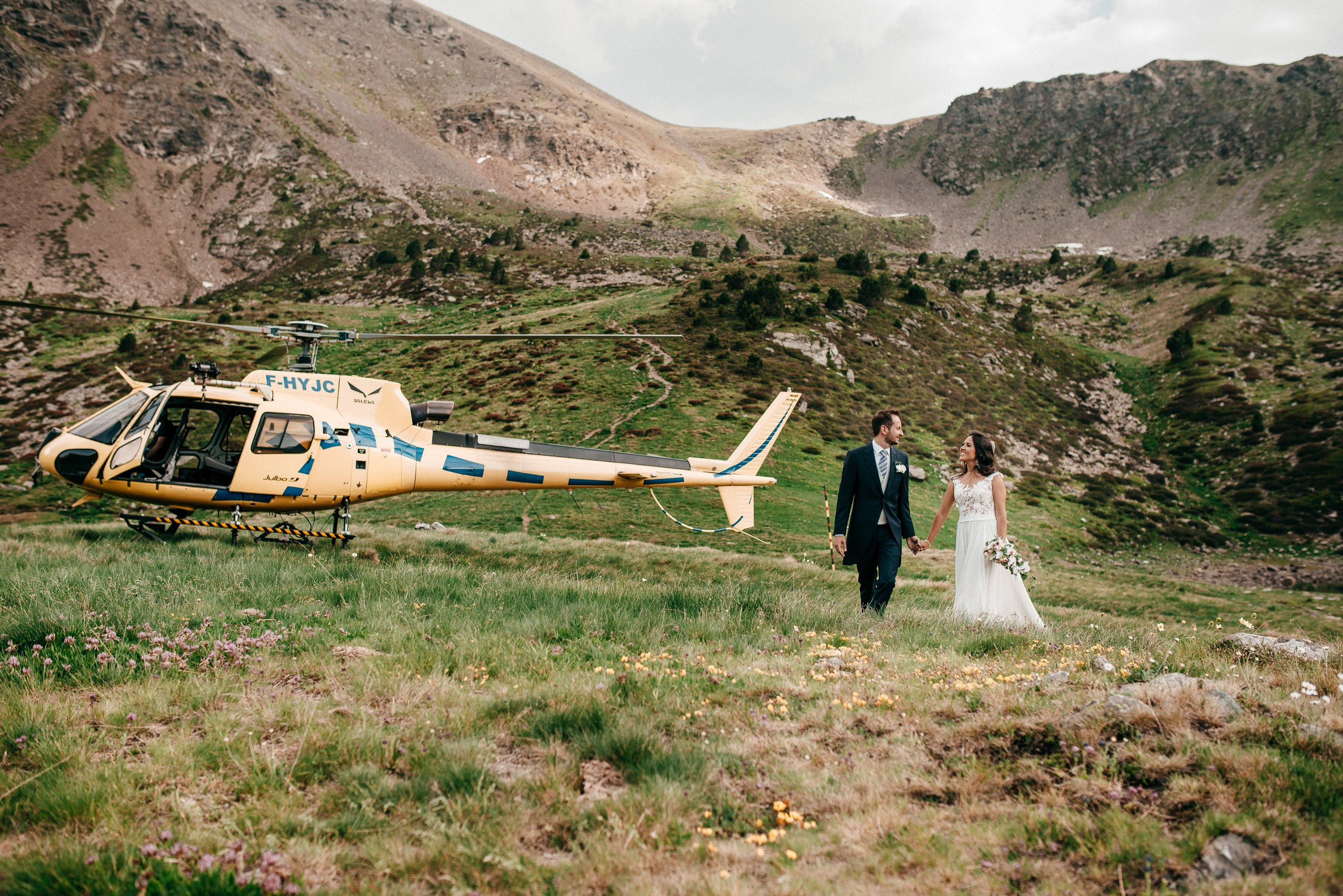 Una boda de sueño en Andorra la Vella. Fotógrafo profesional Bilbao