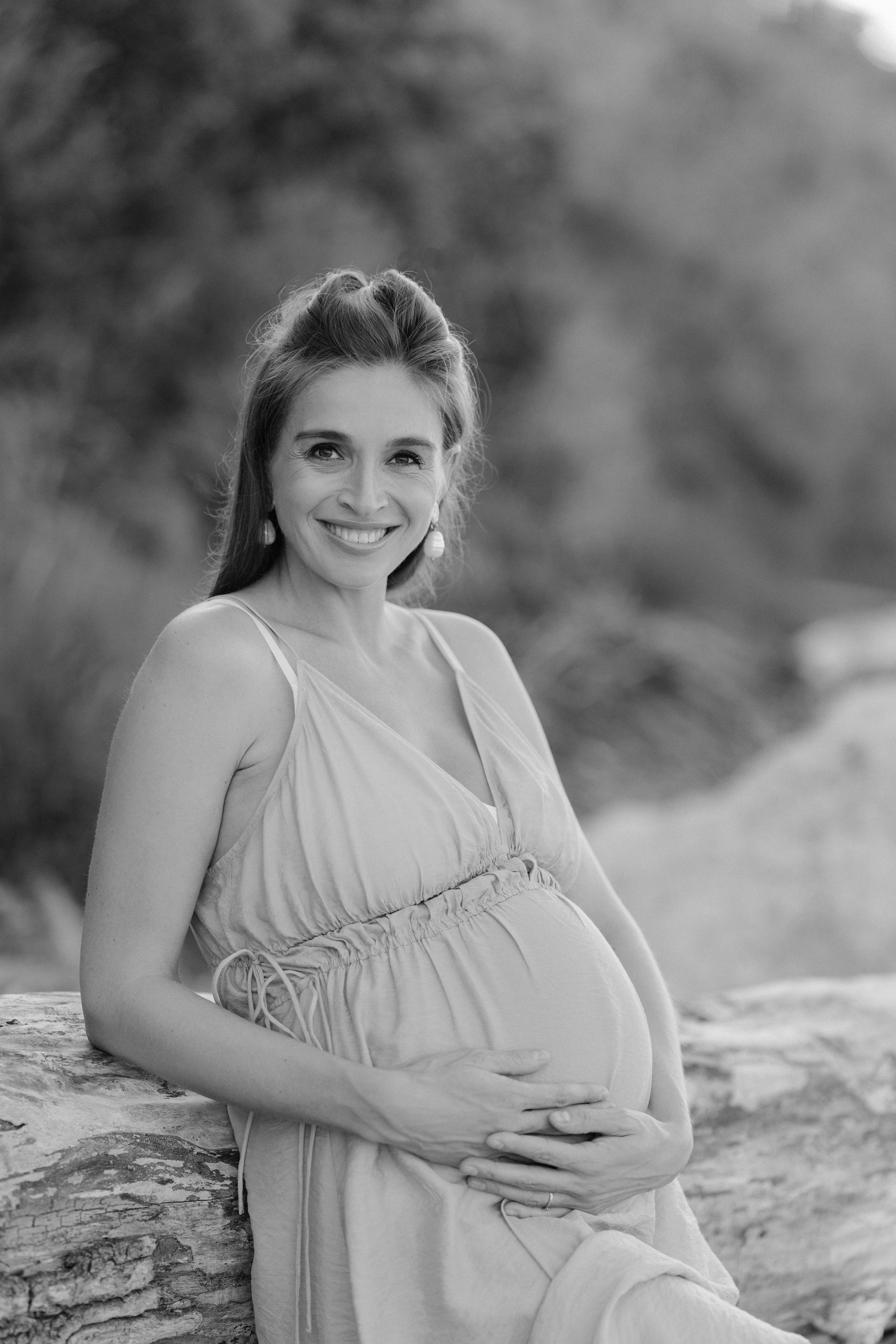 In dolce attesa. Fotografa Rimini