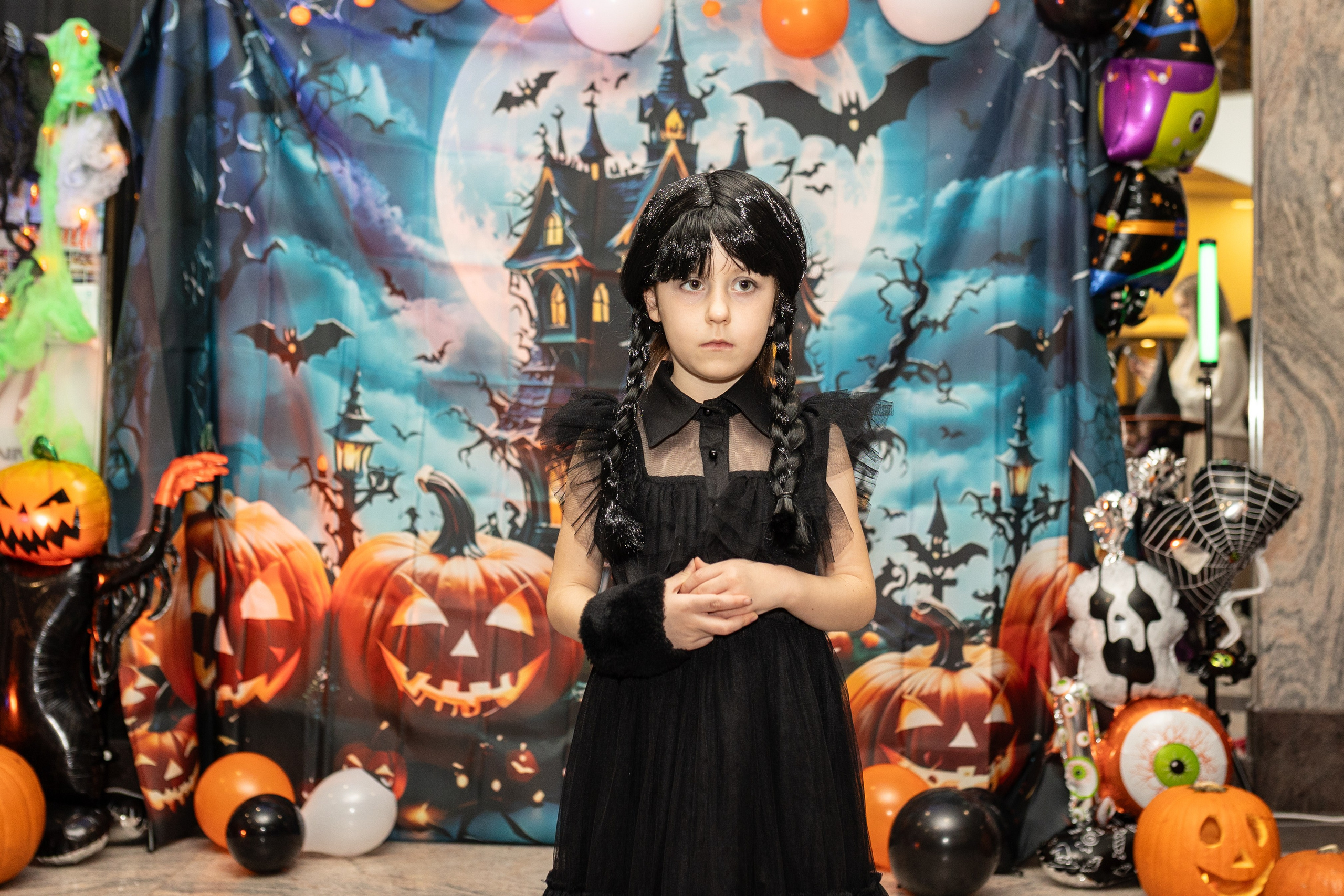 Leo dance studio Helloween 2025. Семейный и детский фотограф в Варшаве Мила Бобровская