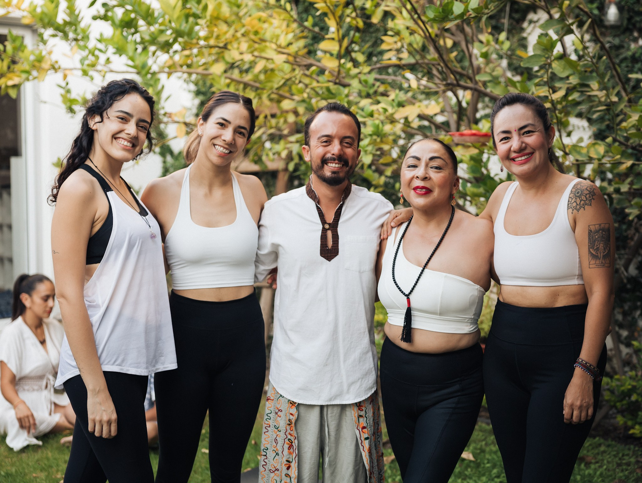 Yoga Event. Lifestyle a rodinná fotografka v Pisku Oxana Telupilova