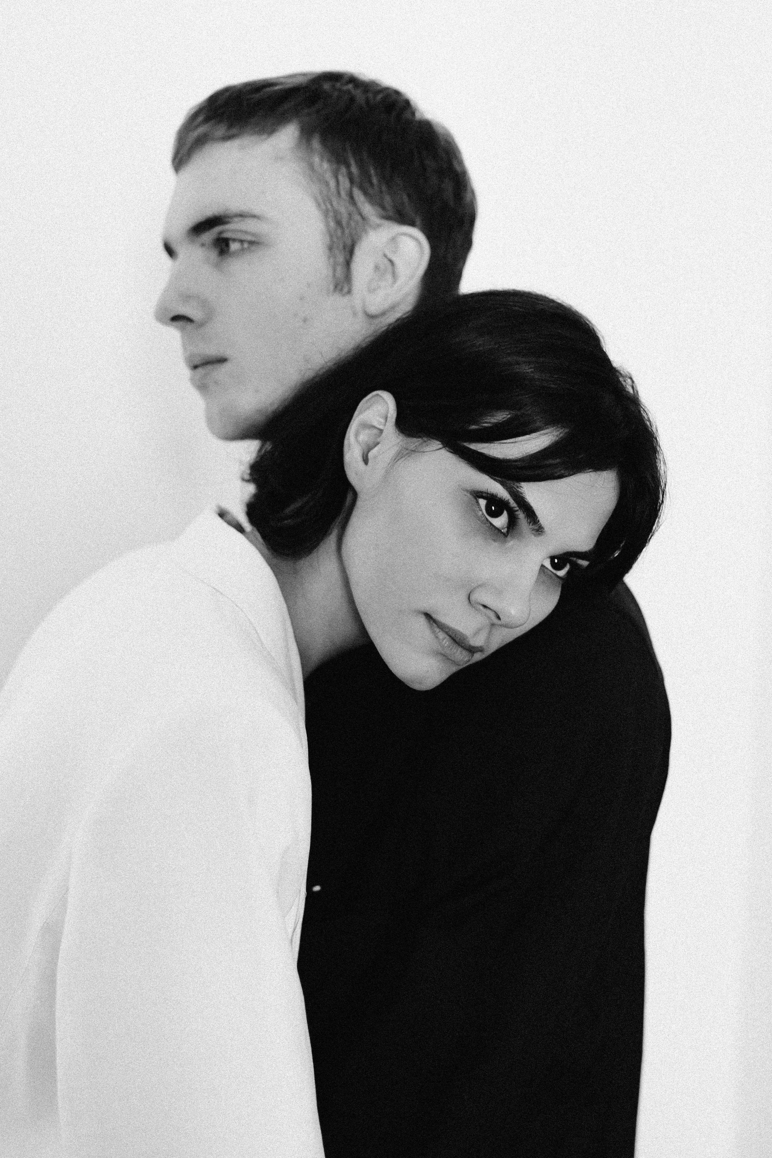 Koncept: černo-bílý portrét. Fotograf Teplice // Alexandra Ribola