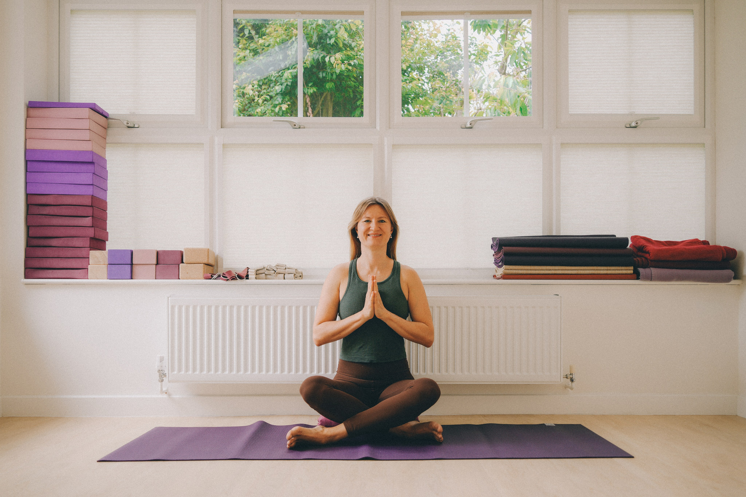 Iyengar Yoga in Solihull with Irina Zoteeva