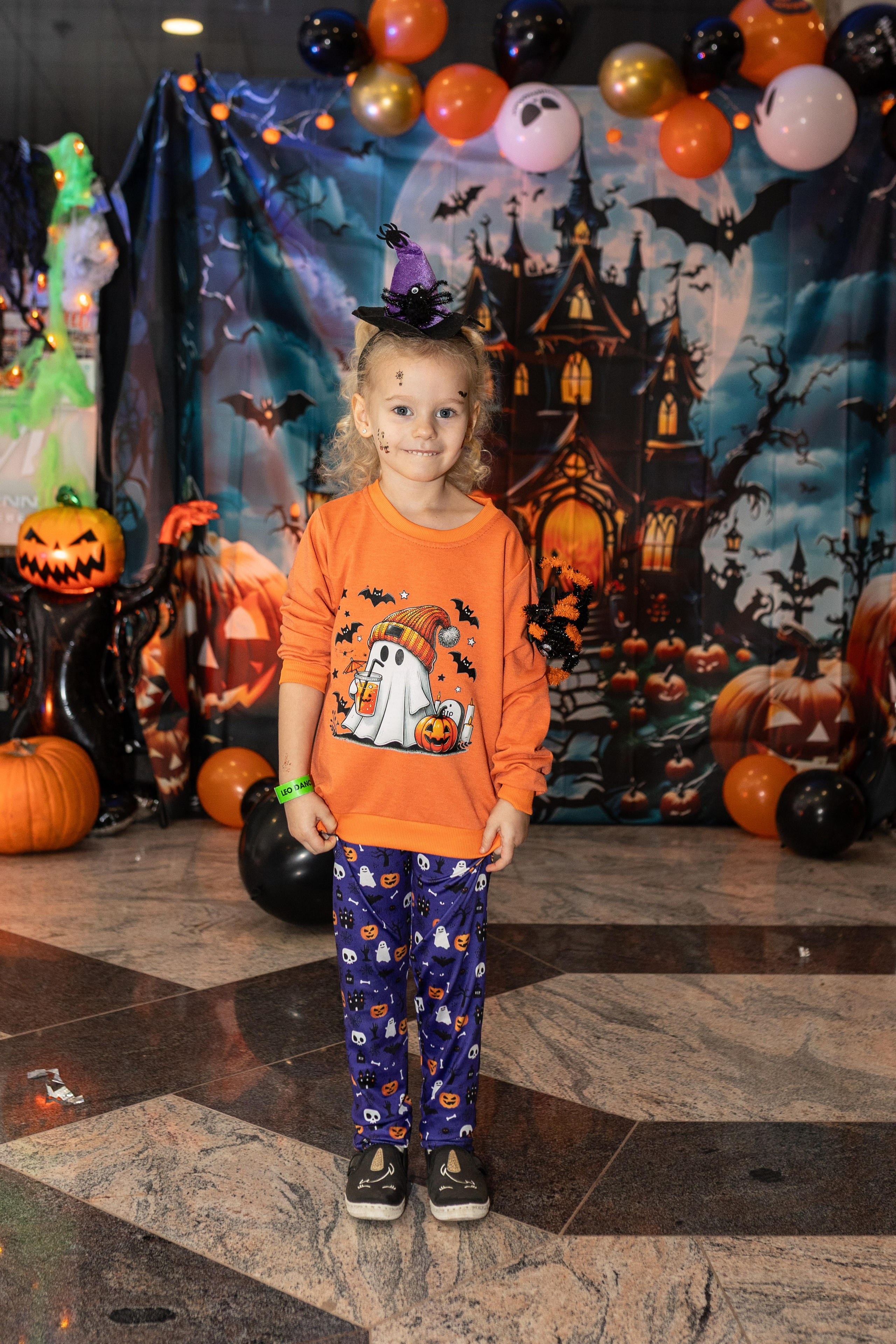 Leo dance studio Helloween 2025. Семейный и детский фотограф в Варшаве Мила Бобровская