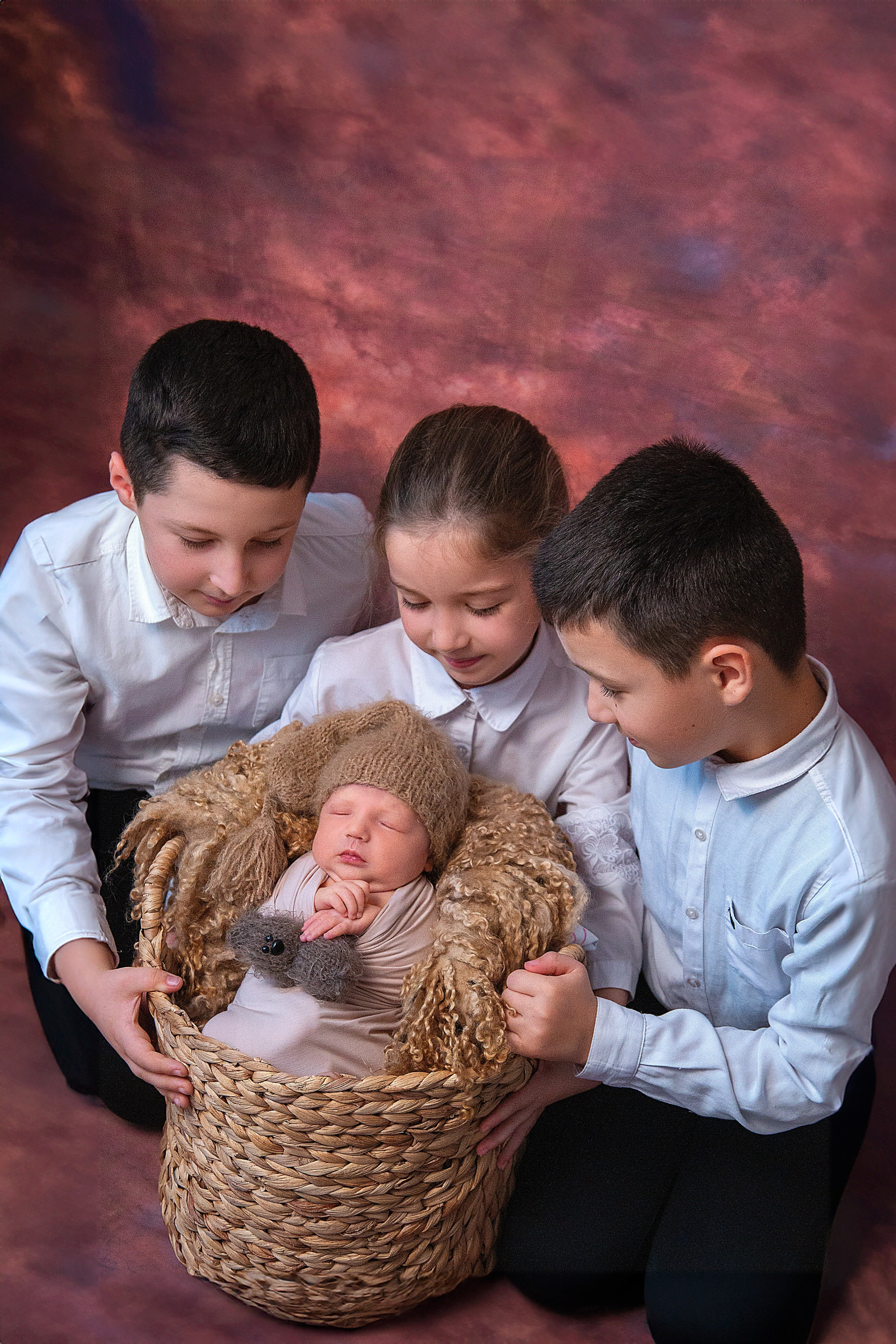 Newborn классическая. Детский и семейный фотограф в г. Бельцы