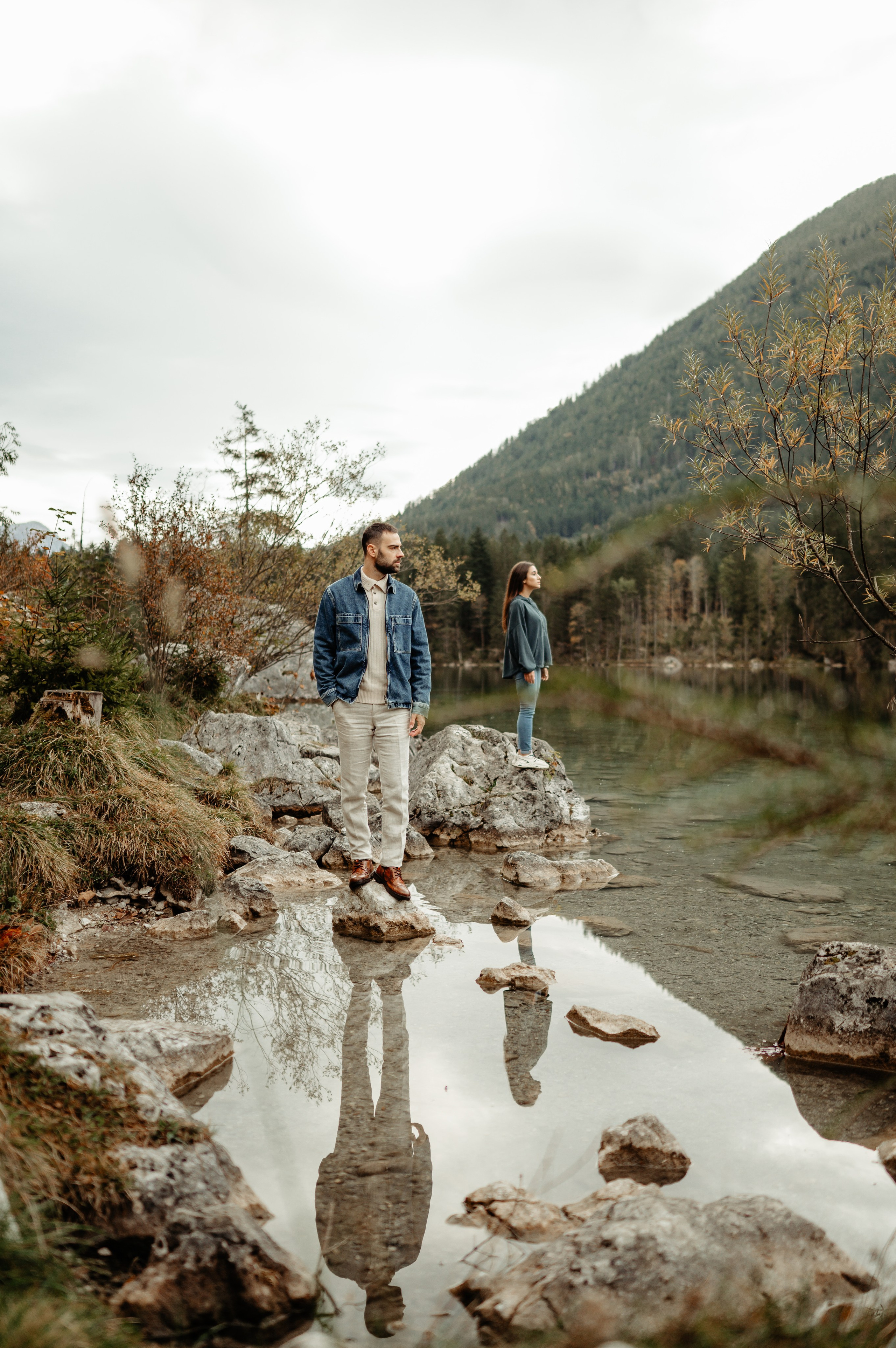 Denis Hanganu din Clanul si sotia lui Raluca, in Hintersee Austria. Proud Vision Weddings | Wedding Photography & Film — Servicii profesionale Foto Video Nunta Iasi
