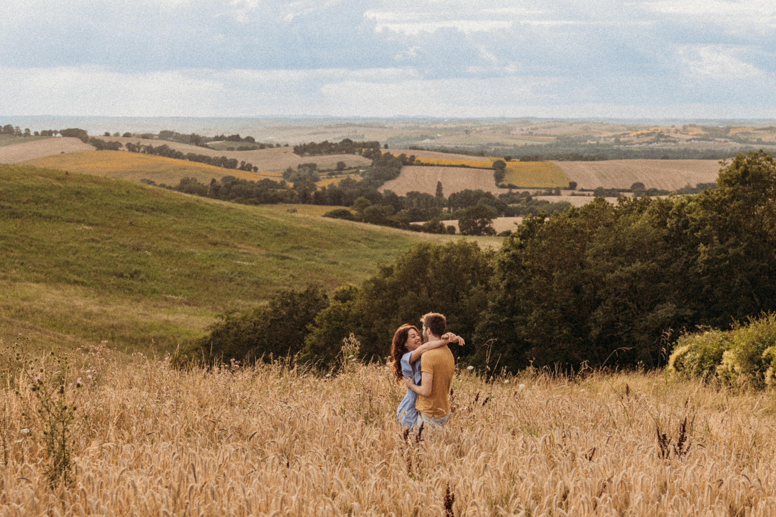 French country side photo session for Irina & Remy. Eugénie Smirnova — Photographe à Toulouse et dans le Sud-Ouest