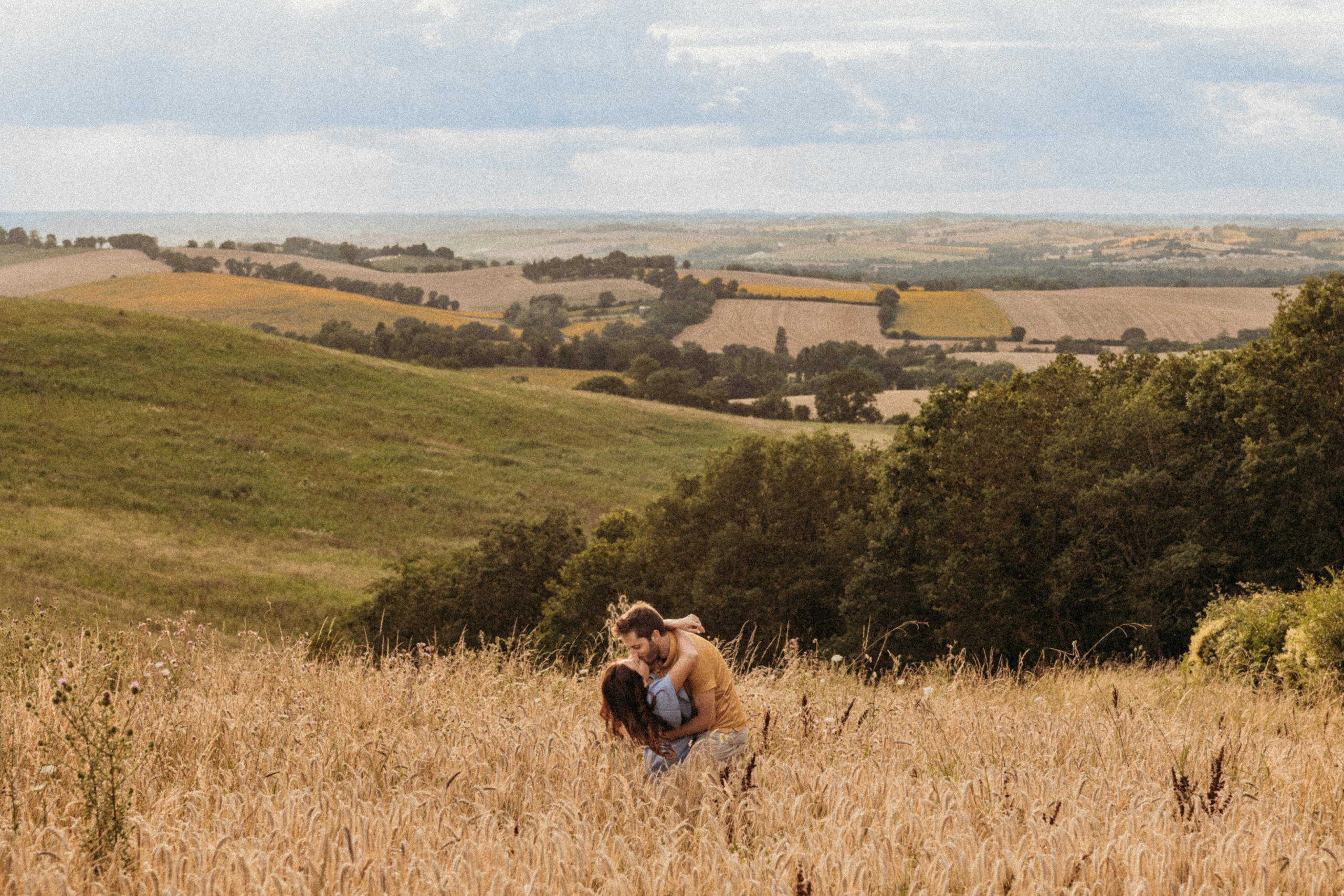 French country side photo session for Irina & Remy. Eugénie Smirnova — Photographe à Toulouse et dans le Sud-Ouest