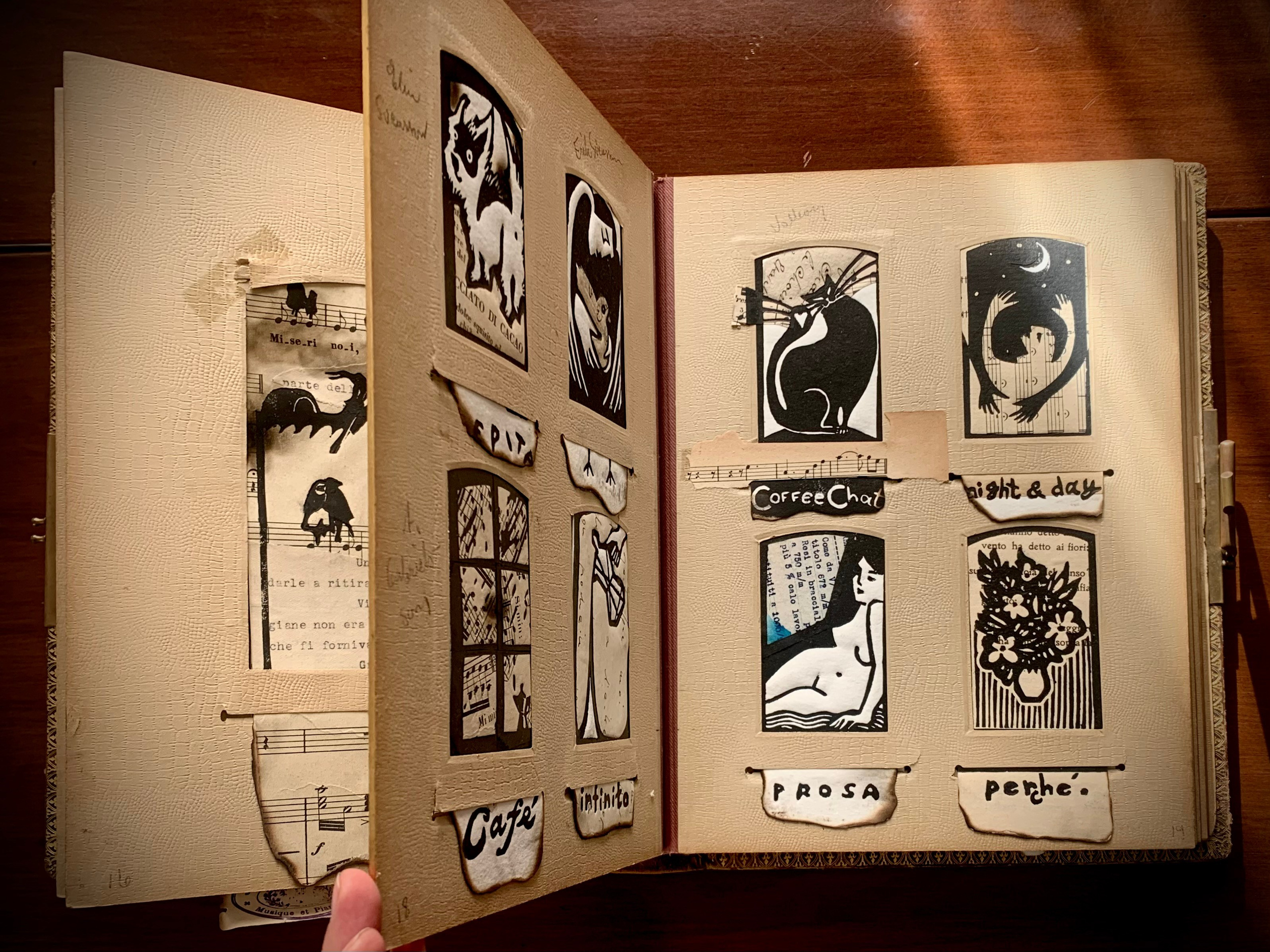 Libro d’artista, pagine d’album